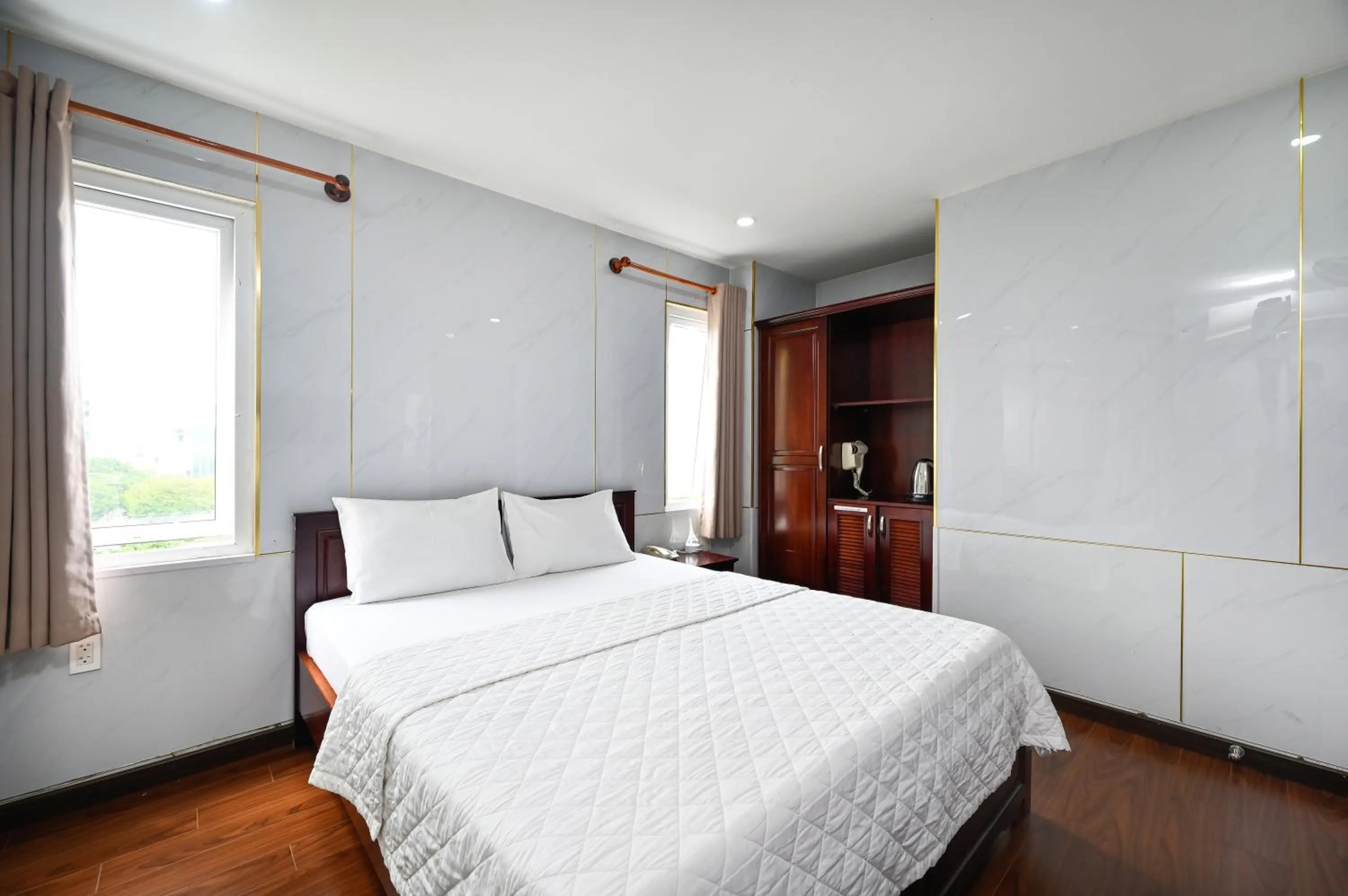 Photo of the whole room, Bed in Gia Hoa Airport Hotel