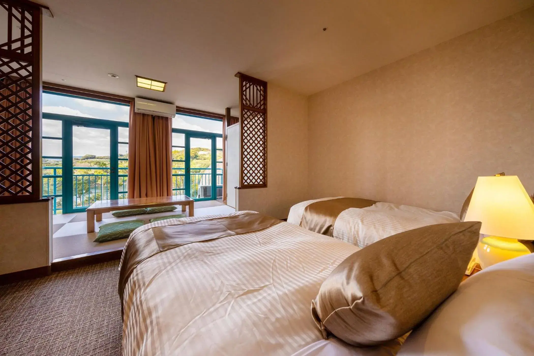 Photo of the whole room, Bed in Ooedo Onsen Monogatari Premium Saikaibashi Photo of the whole room, Bed in Ooedo Onsen Monogatari Premium Saikaibashi