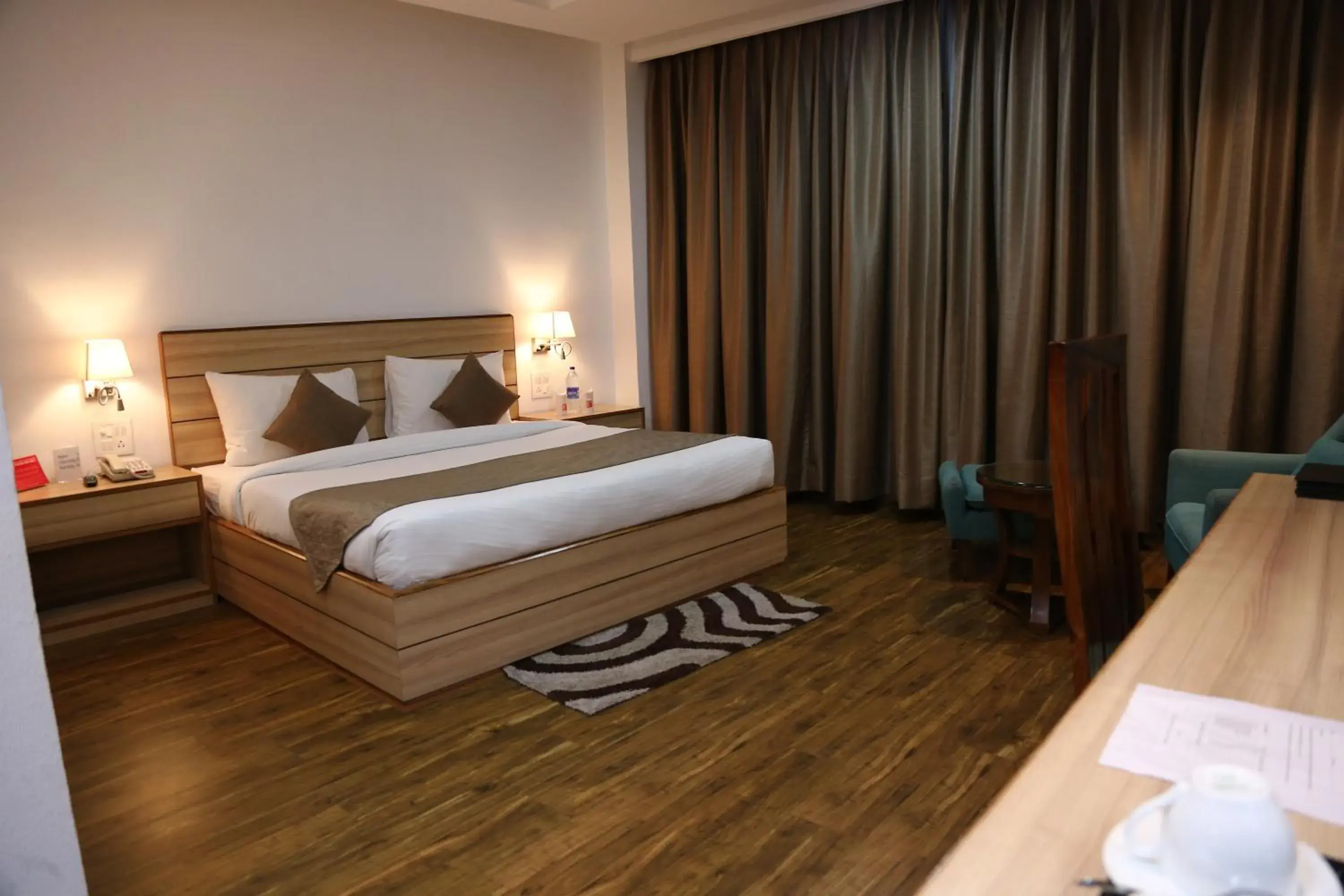 Bedroom, Bed in Ana Clarks Inn, Panchkula Bedroom, Bed in Ana Clarks Inn, Panchkula