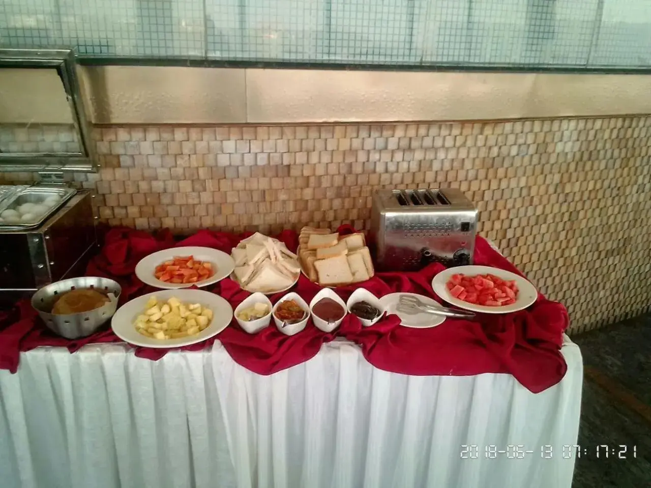 Breakfast in Ana Clarks Inn, Panchkula Breakfast in Ana Clarks Inn, Panchkula