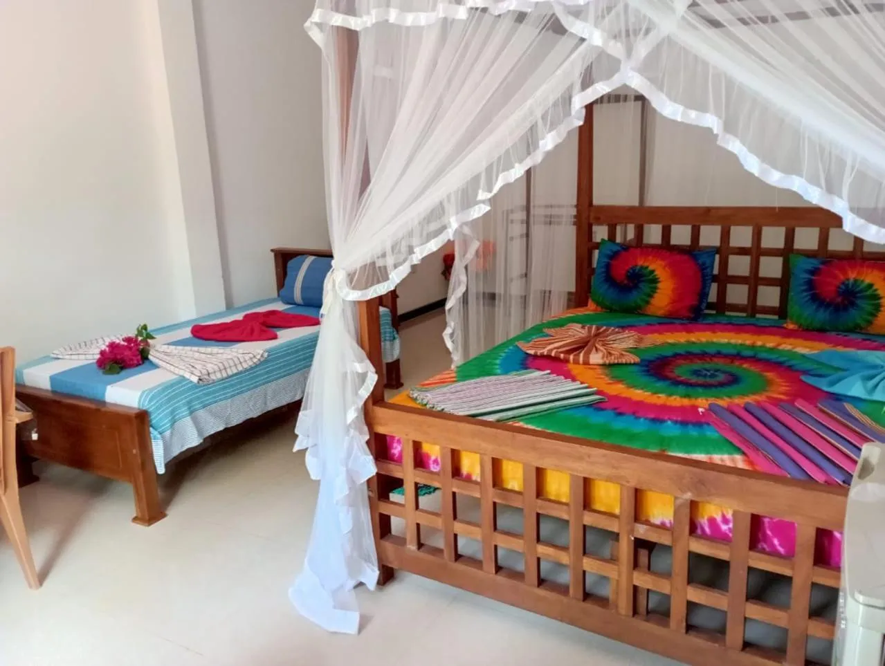 Bed in Resort of Happiness