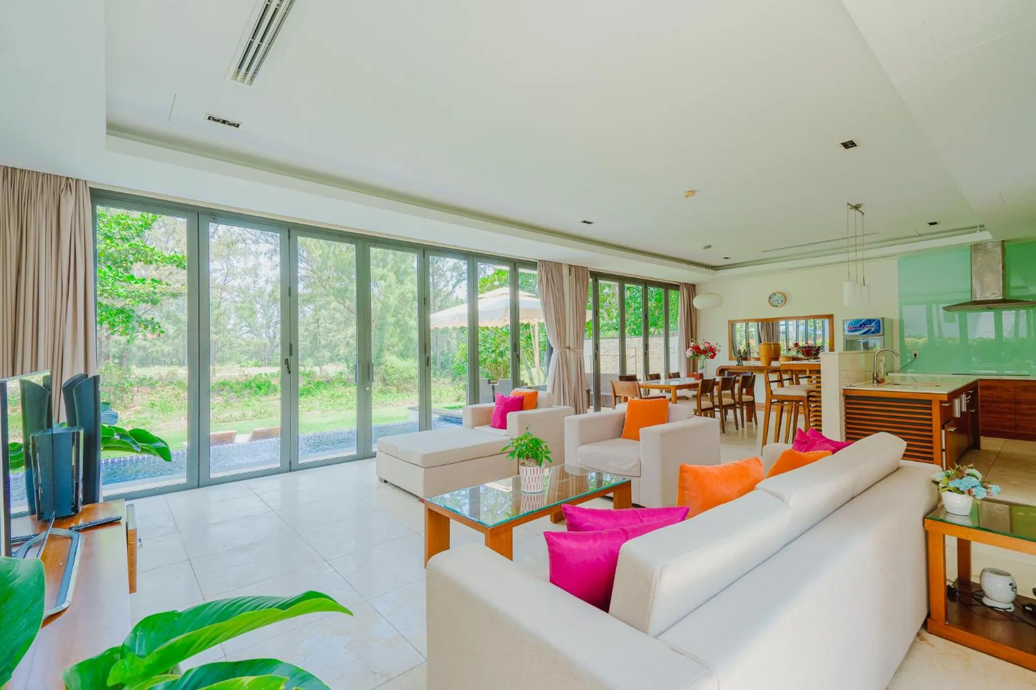 Living room in The Ocean Villas Danang