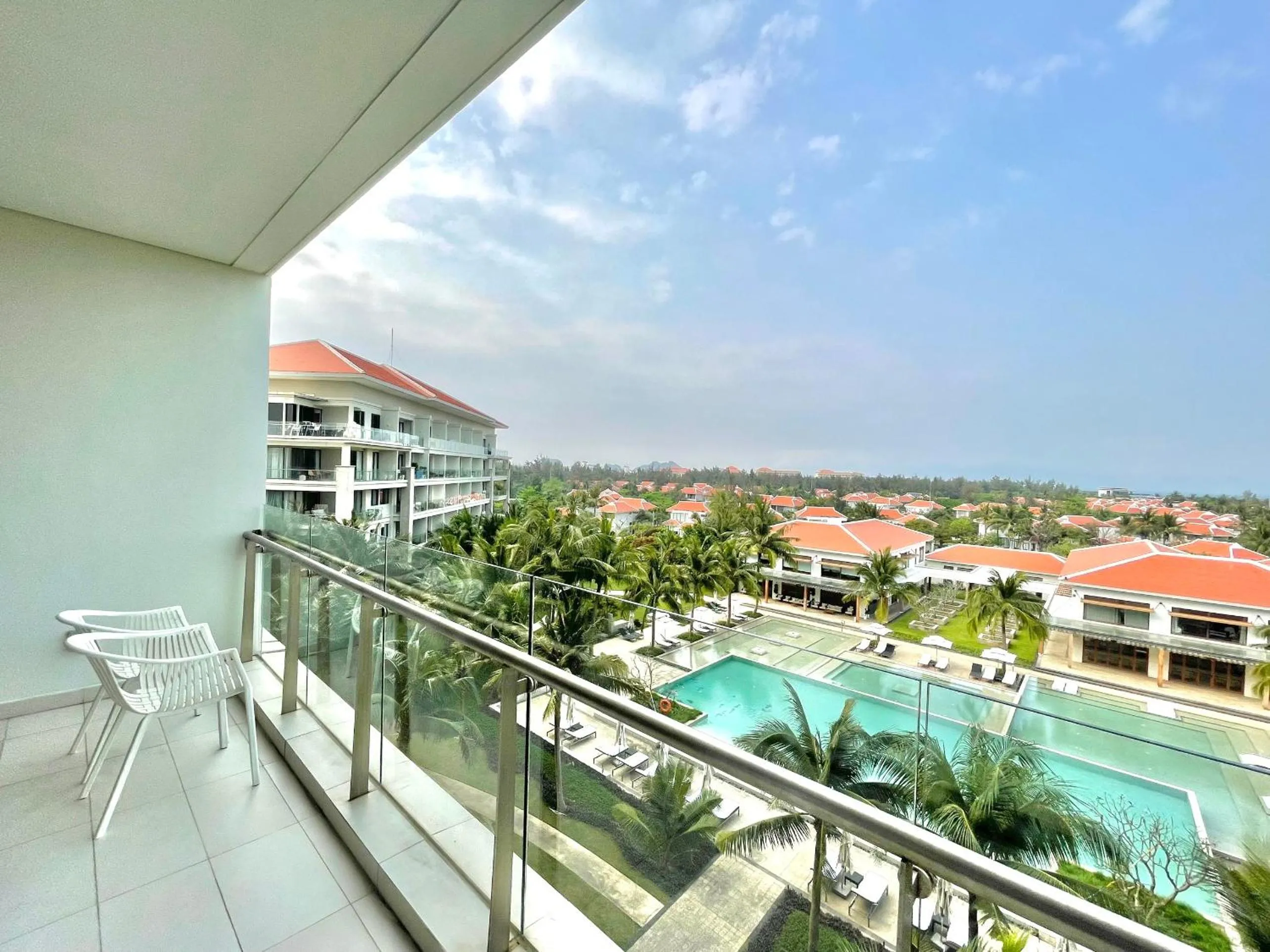 Swimming pool in The Ocean Villas Danang