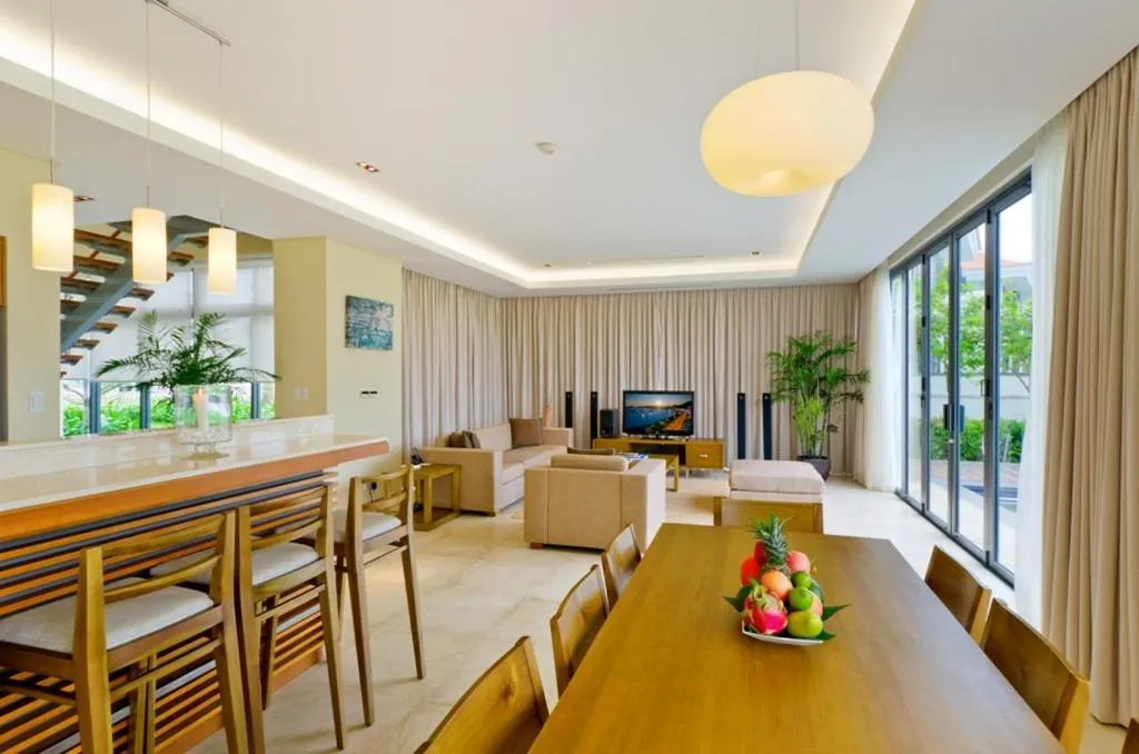 Living room in The Ocean Villas Danang