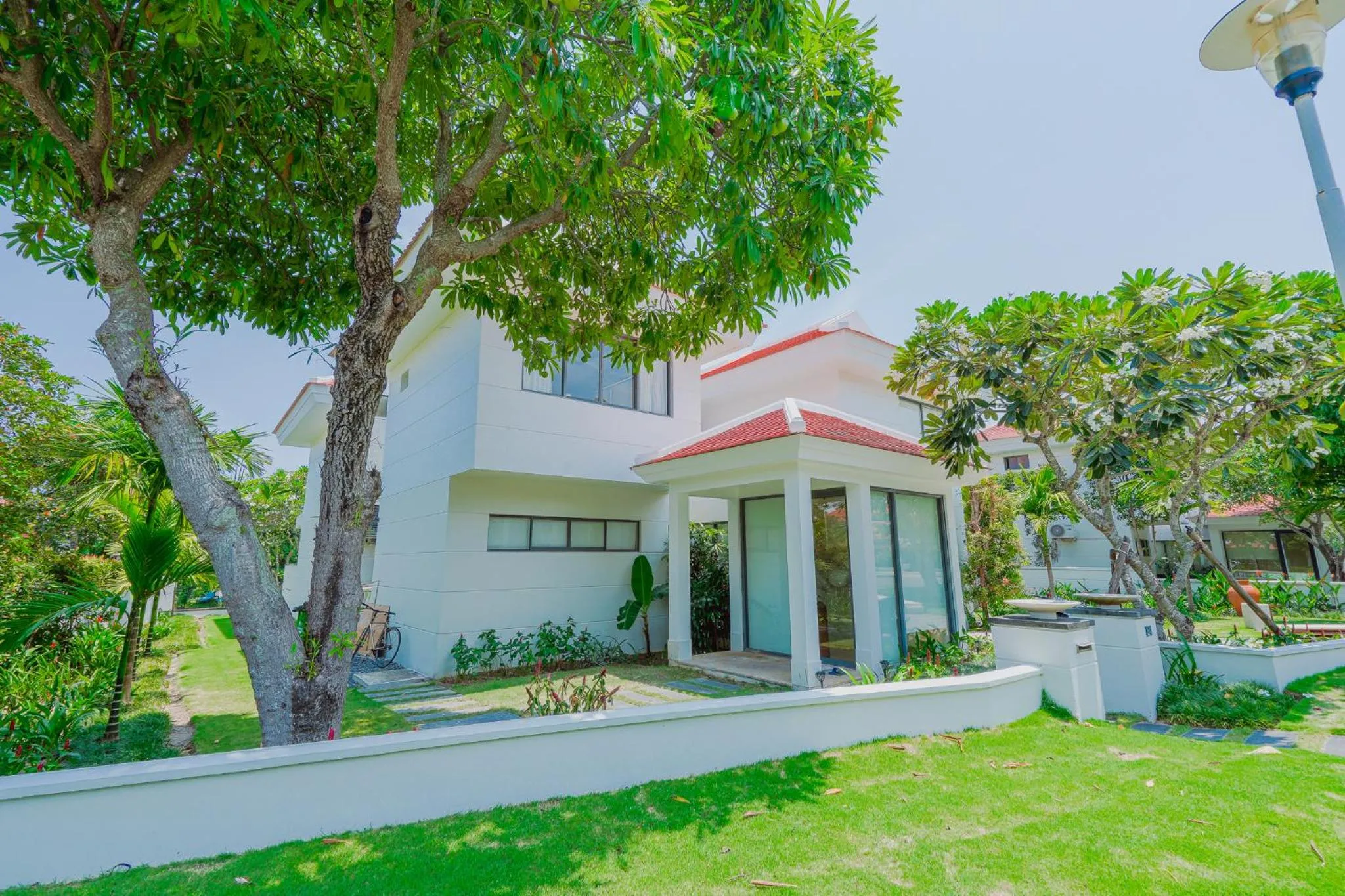 Garden in The Ocean Villas Danang