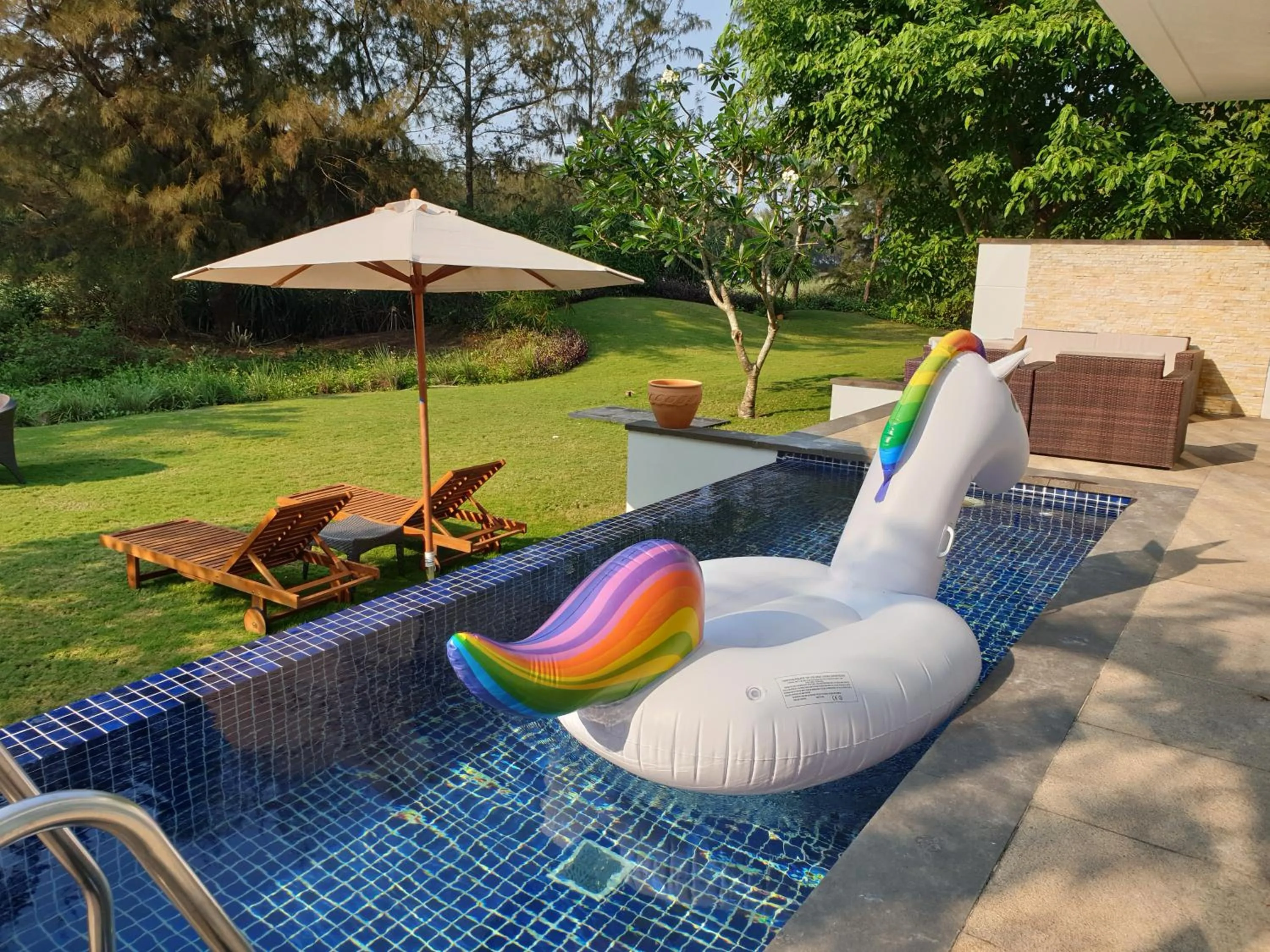 Swimming pool in The Ocean Villas Danang