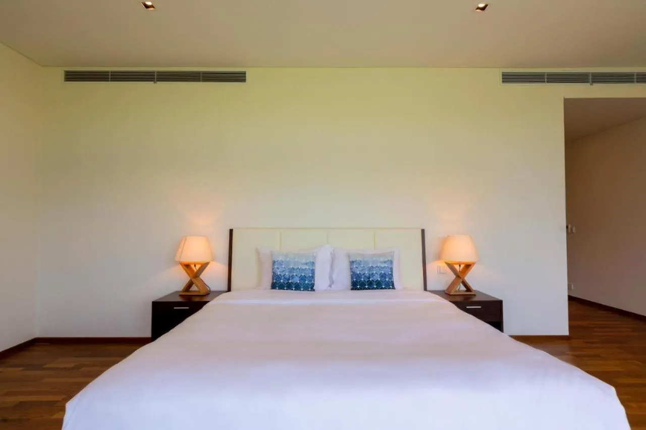 Bed in The Ocean Villas Danang