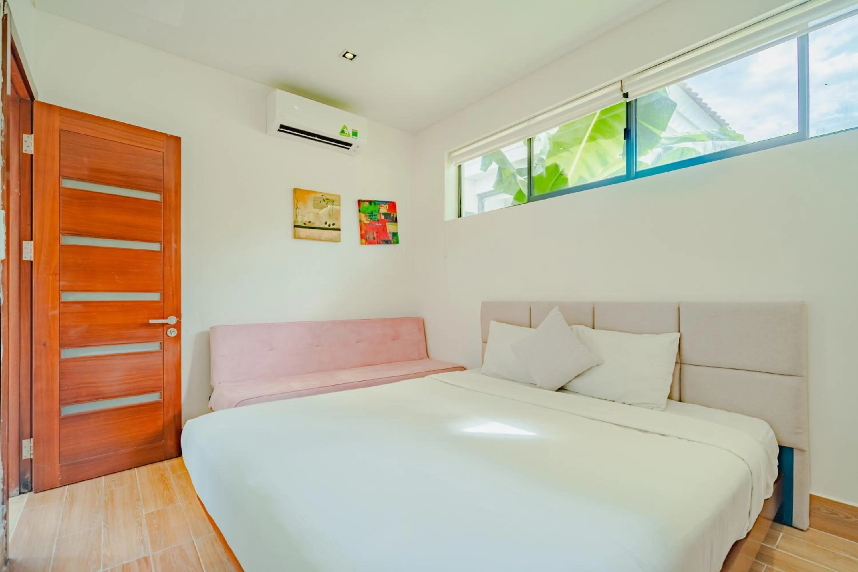 Bedroom, Bed in The Ocean Villas Danang