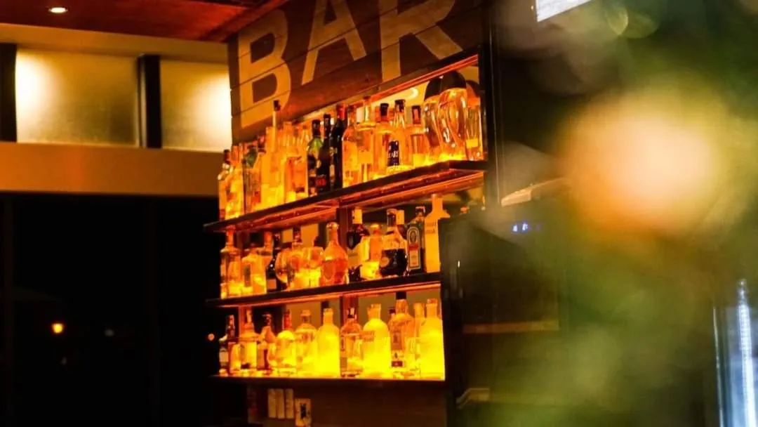 Lounge or bar in The Ocean Villas Danang