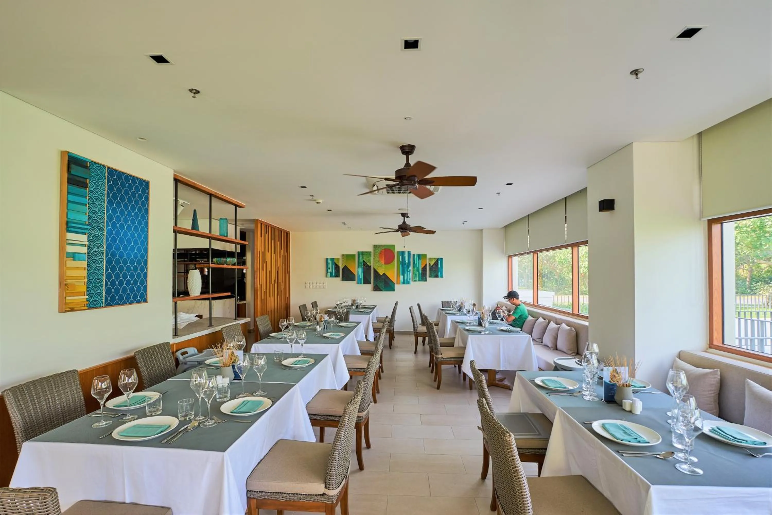 Living room in The Ocean Villas Danang