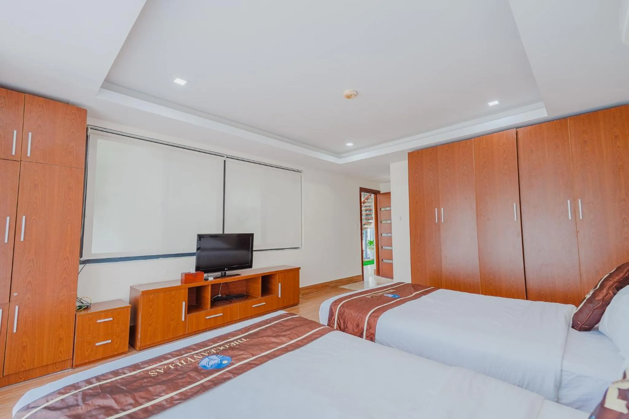 Bedroom, Bed in The Ocean Villas Danang