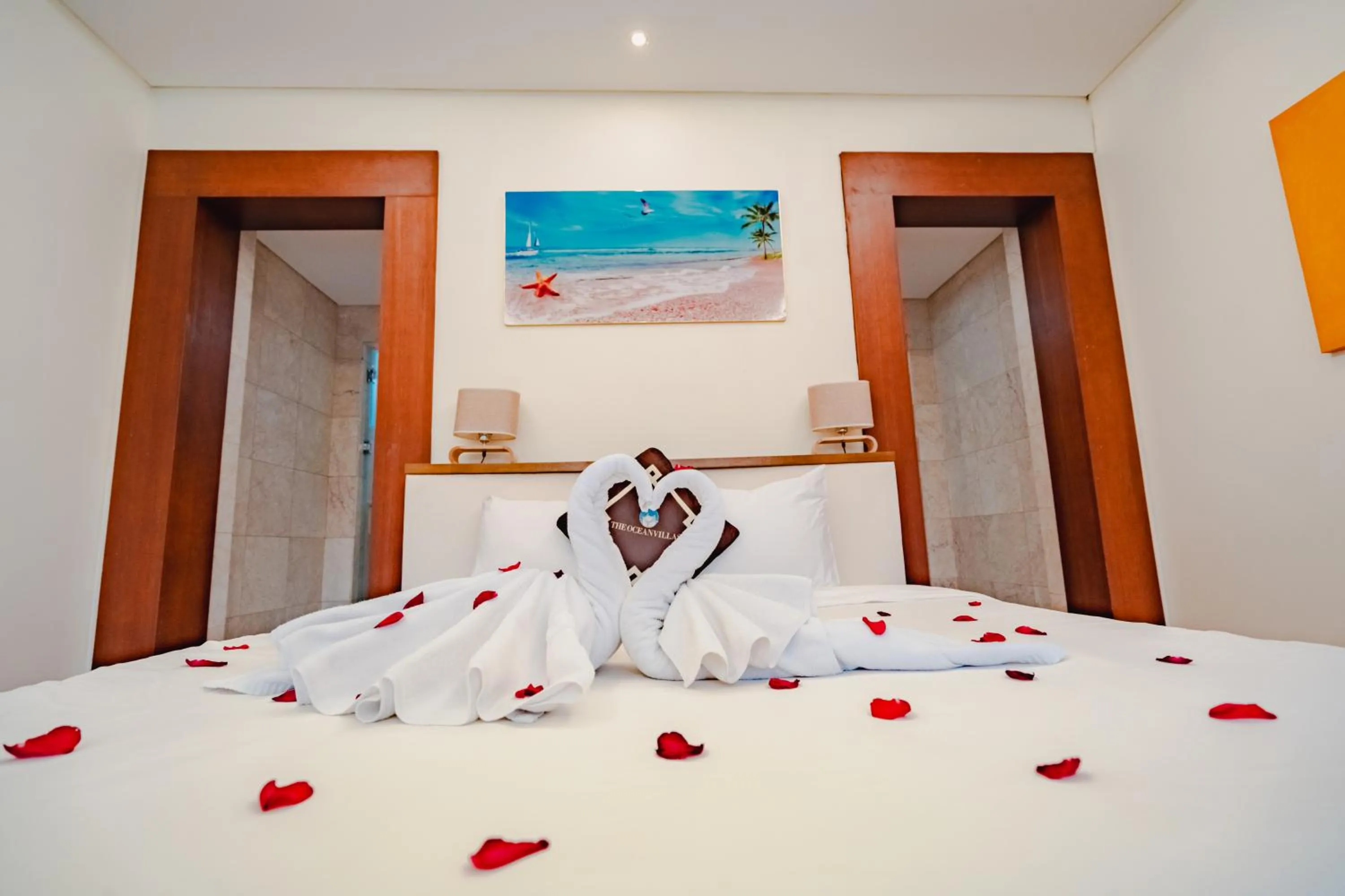Decorative detail, Bed in The Ocean Villas Danang