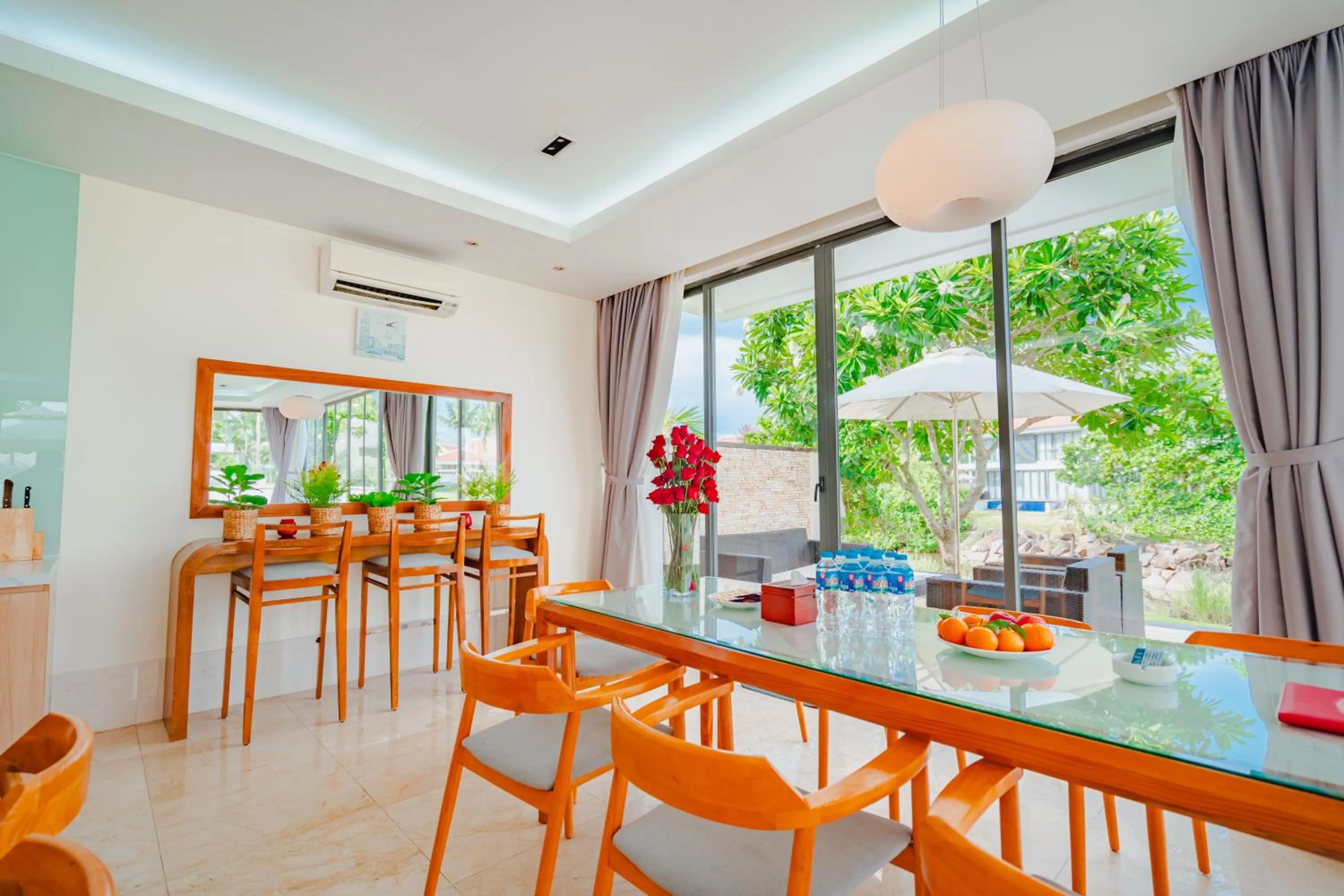 kitchen in The Ocean Villas Danang