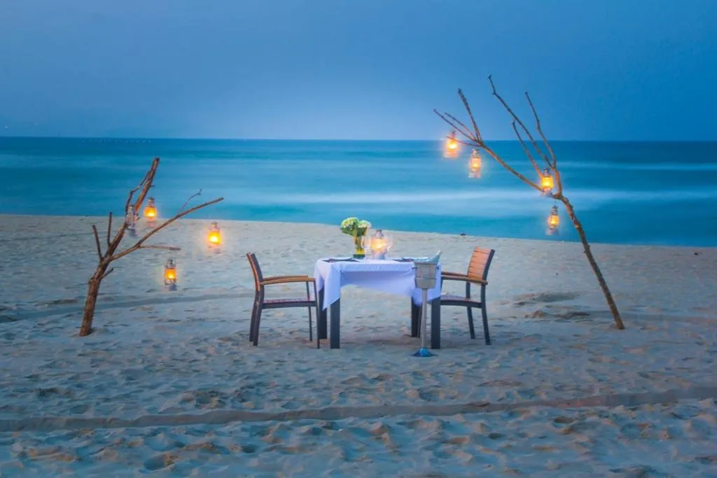 Beach in The Ocean Villas Danang