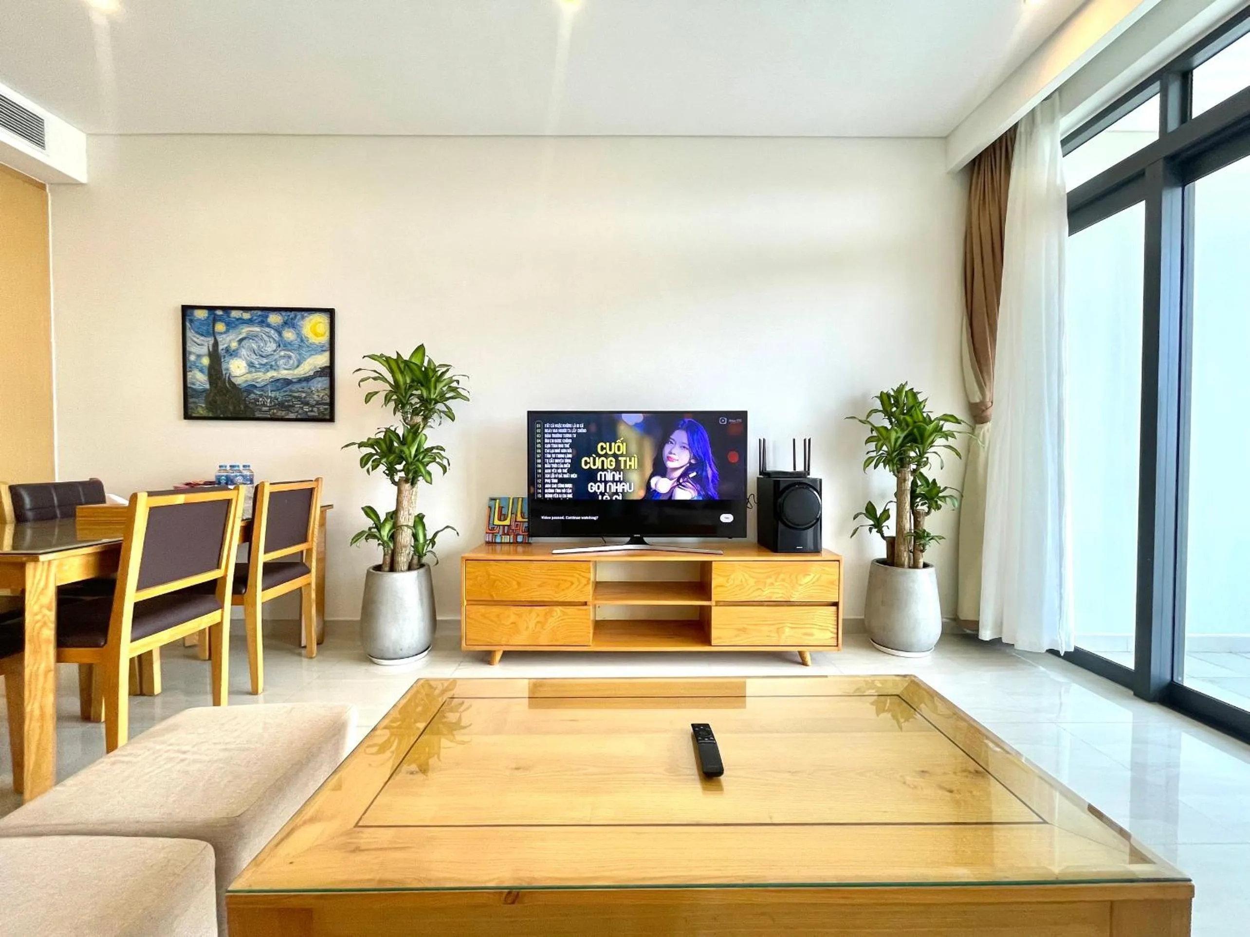 Living room in The Ocean Villas Danang