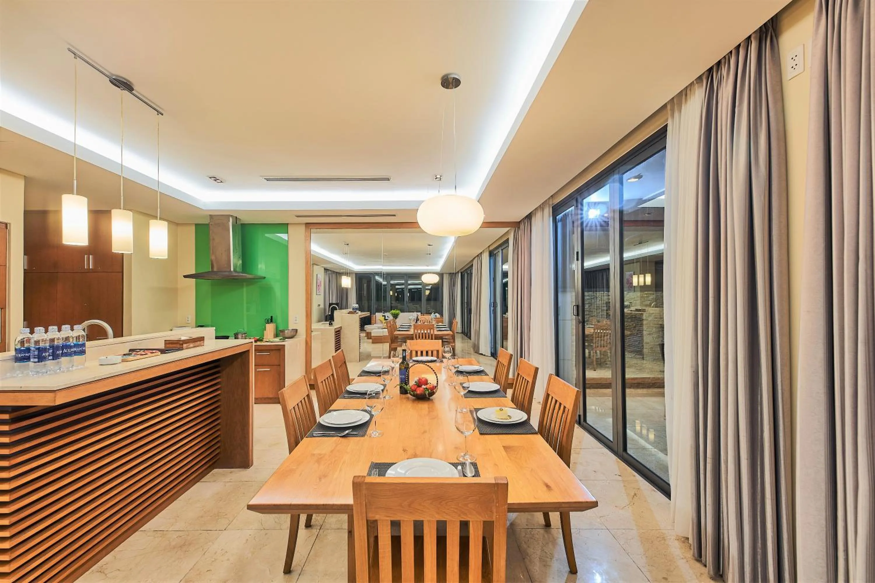 Kitchen or kitchenette in The Ocean Villas Danang