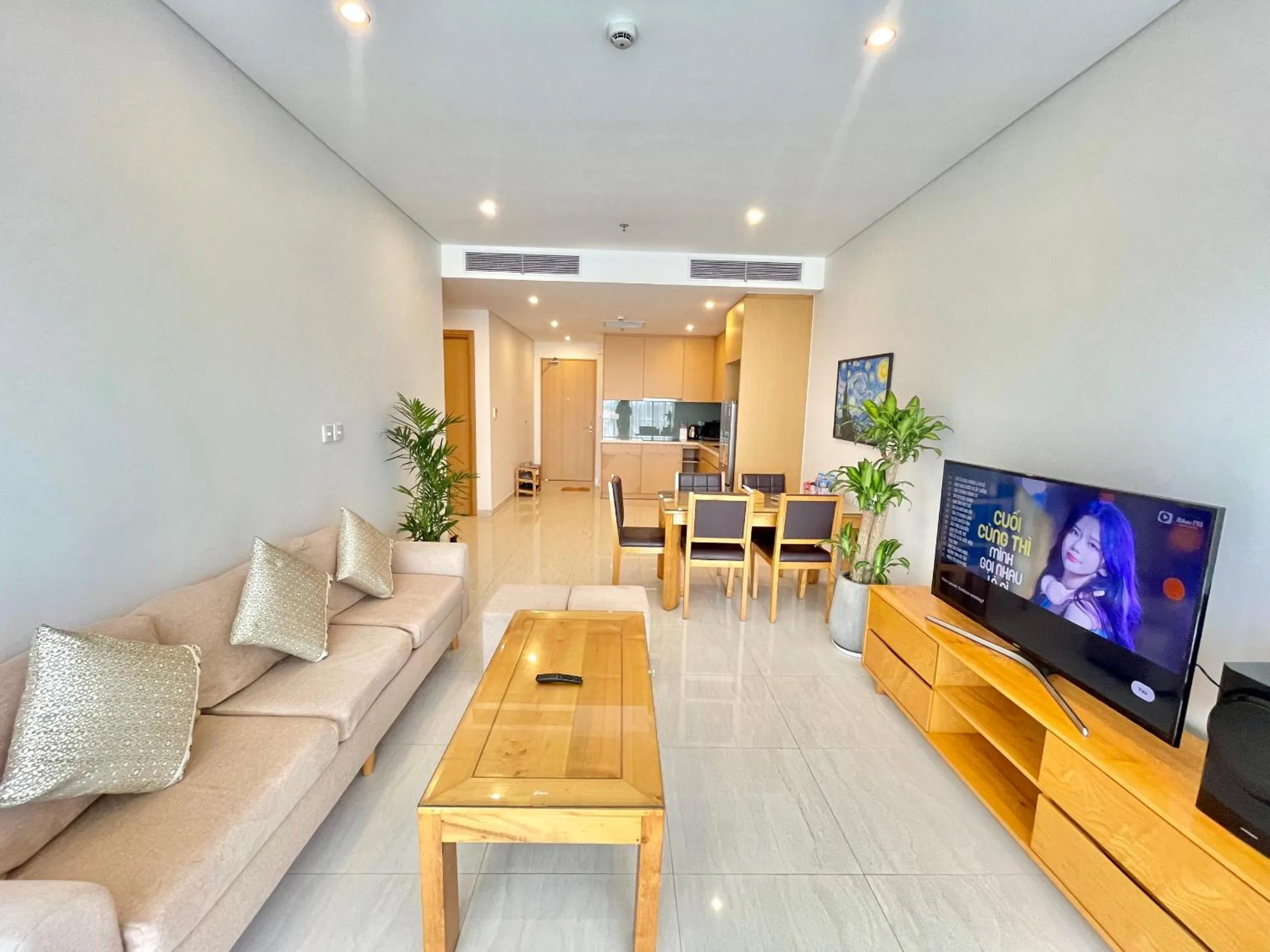 Living room in The Ocean Villas Danang