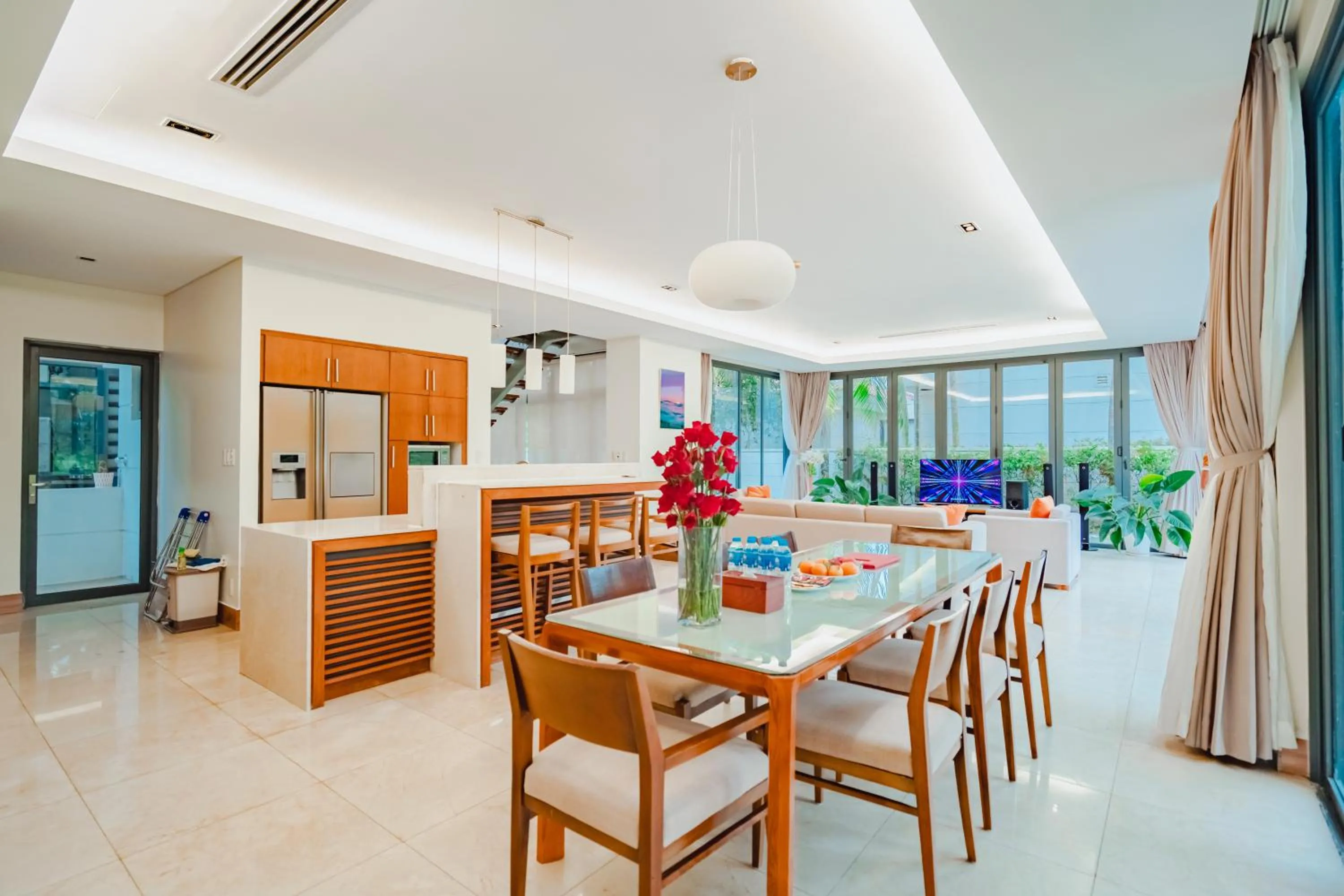 Living room in The Ocean Villas Danang