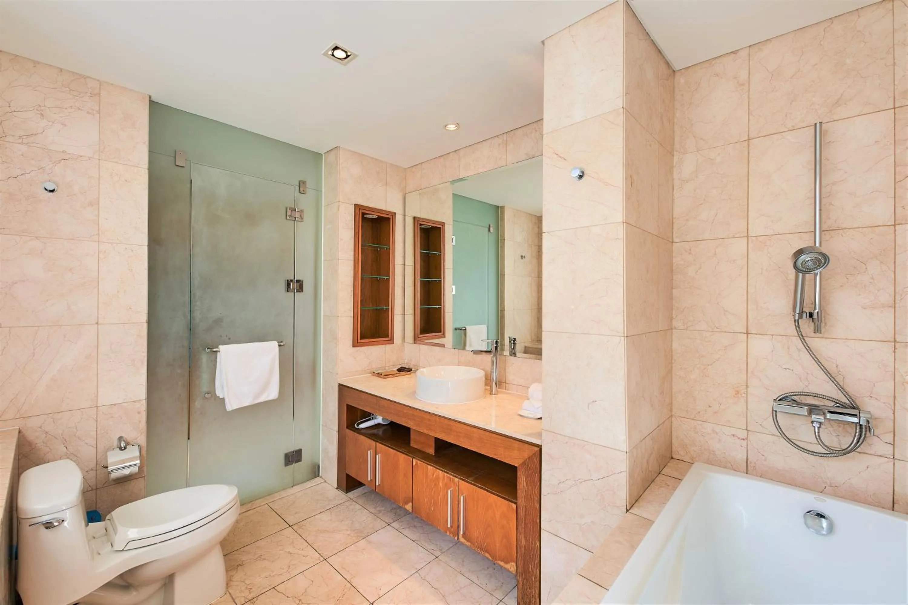 Bathroom in The Ocean Villas Danang