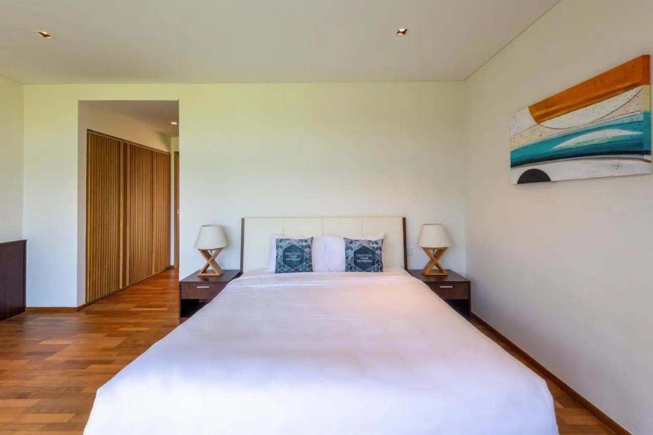 Bed in The Ocean Villas Danang