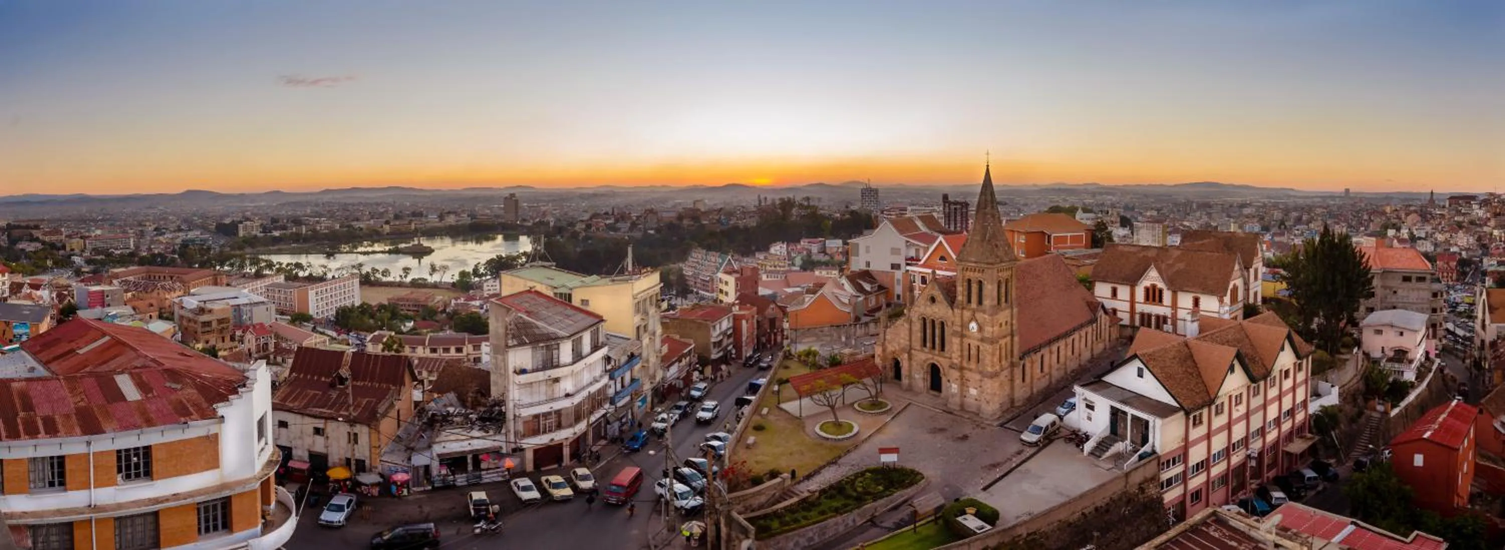 City view in Grand Hotel Urban