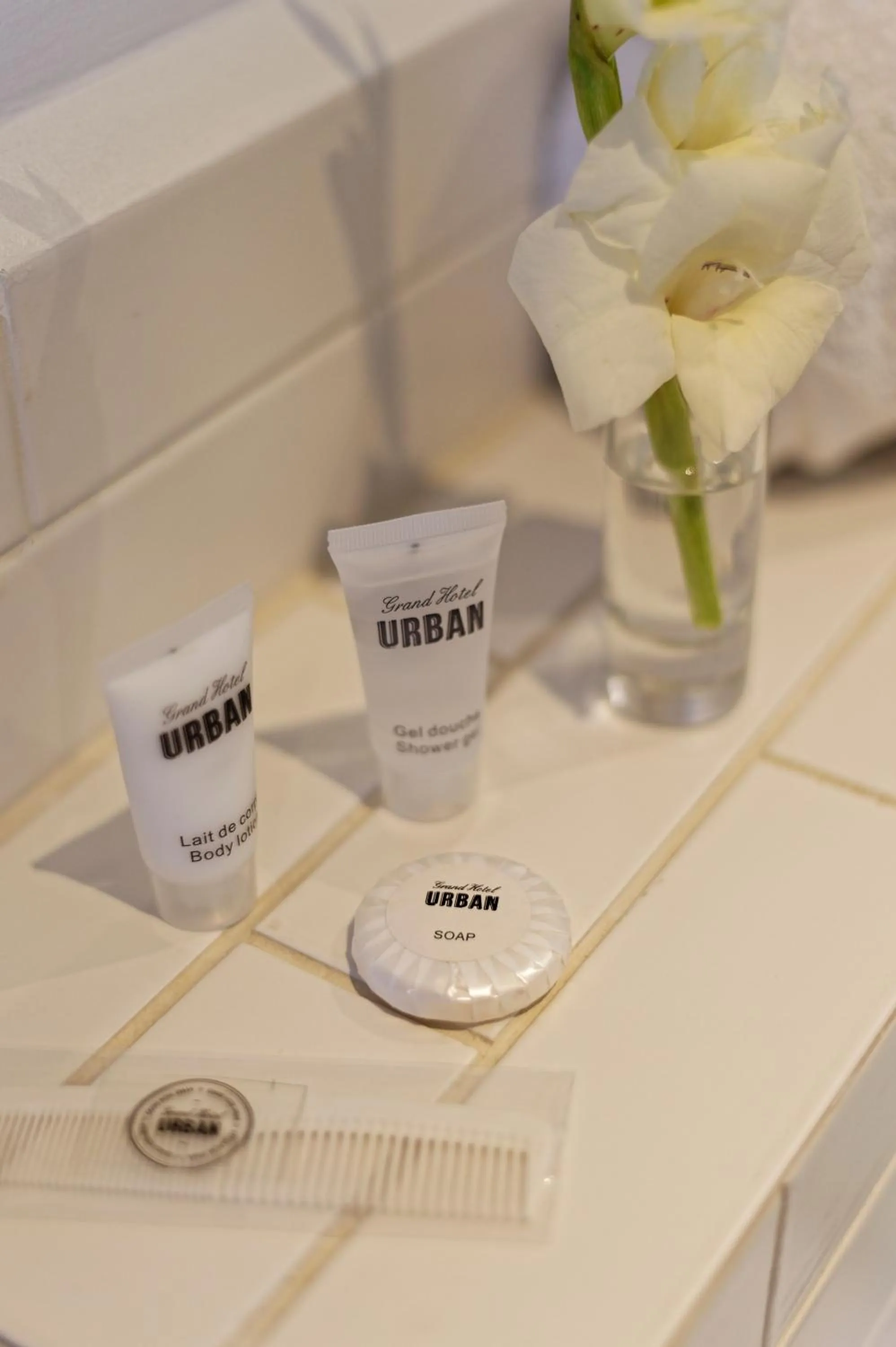 Bathroom in Grand Hotel Urban