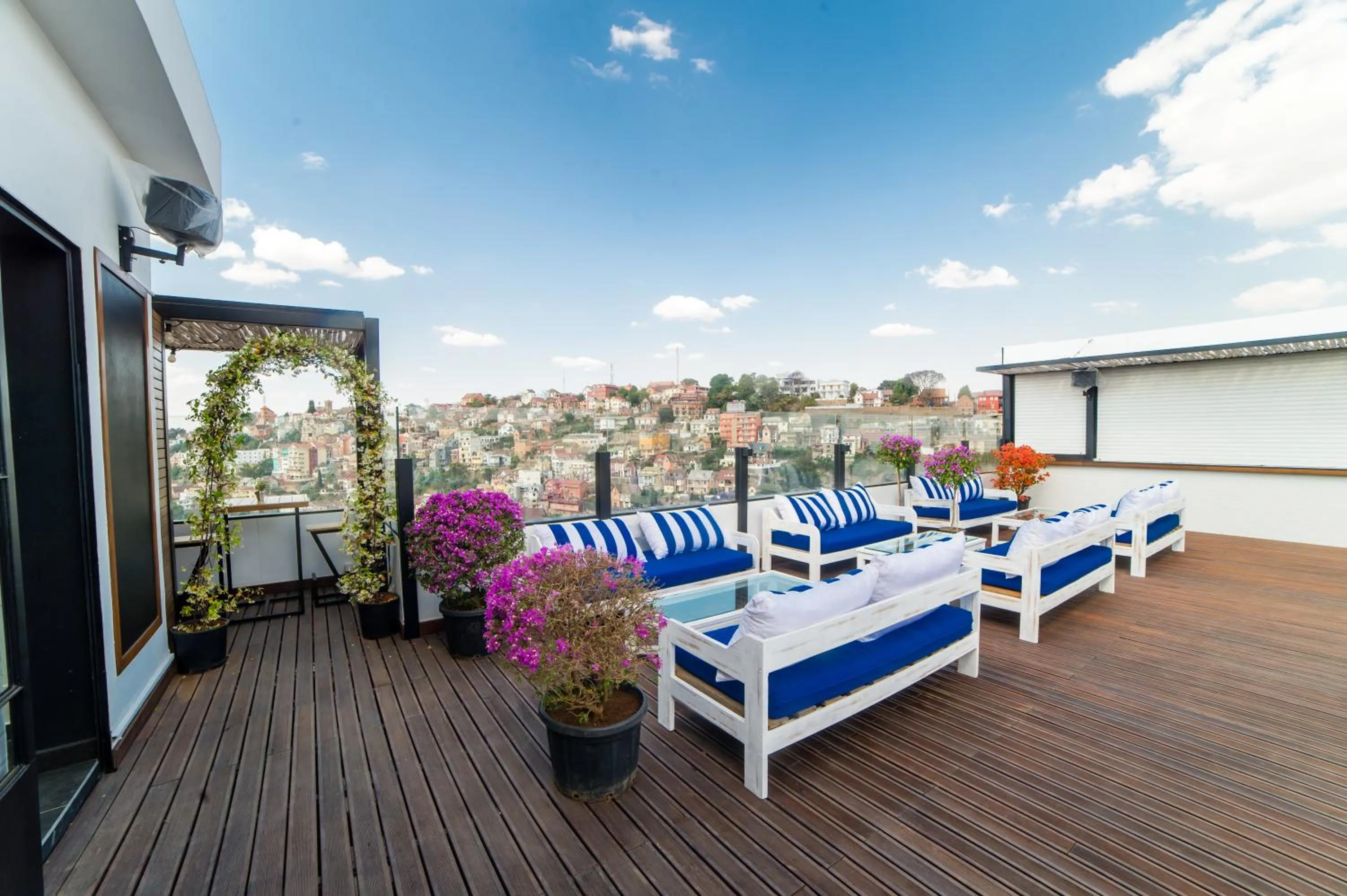Balcony/Terrace in Grand Hotel Urban