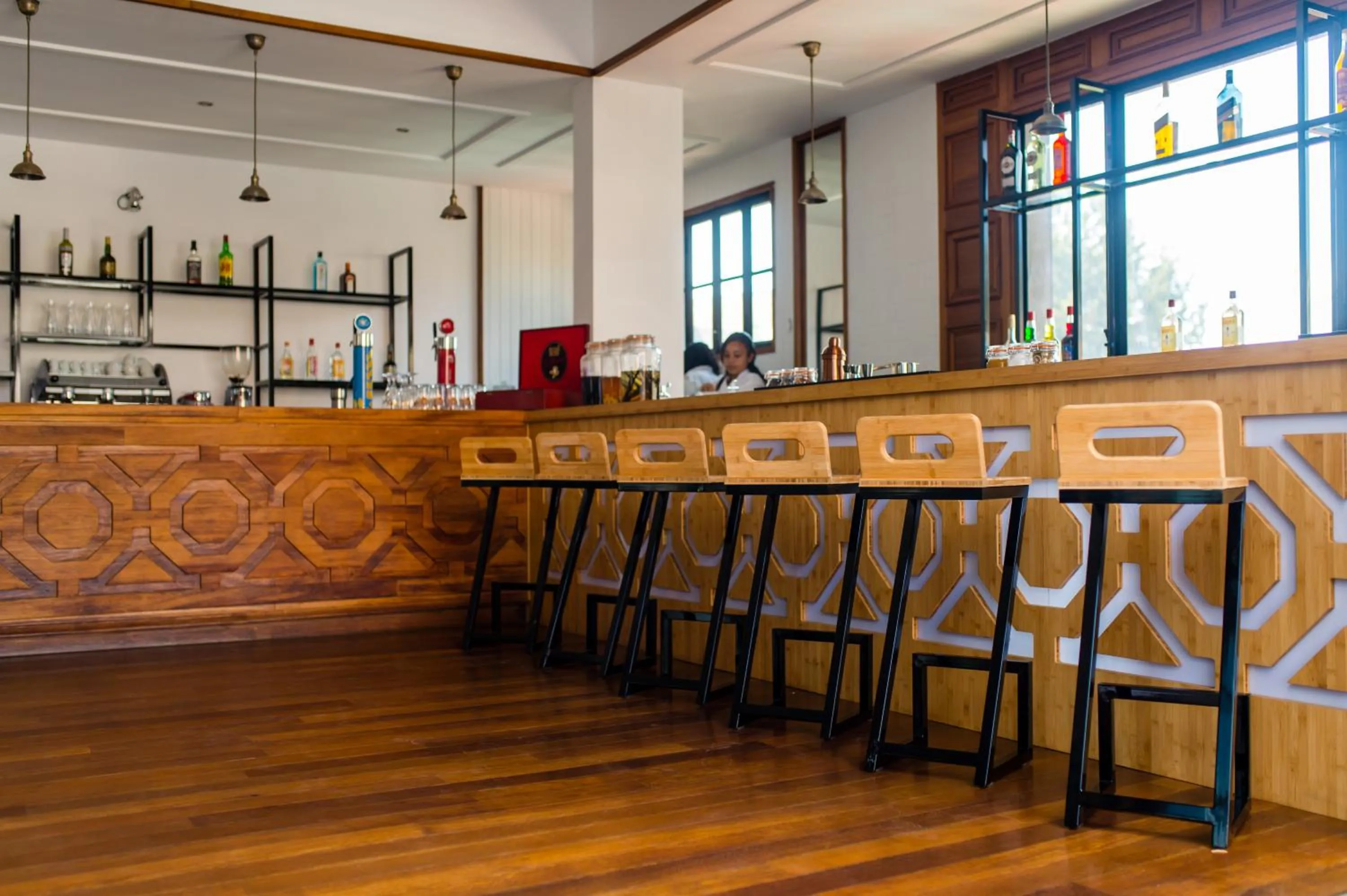 Lobby or reception in Grand Hotel Urban