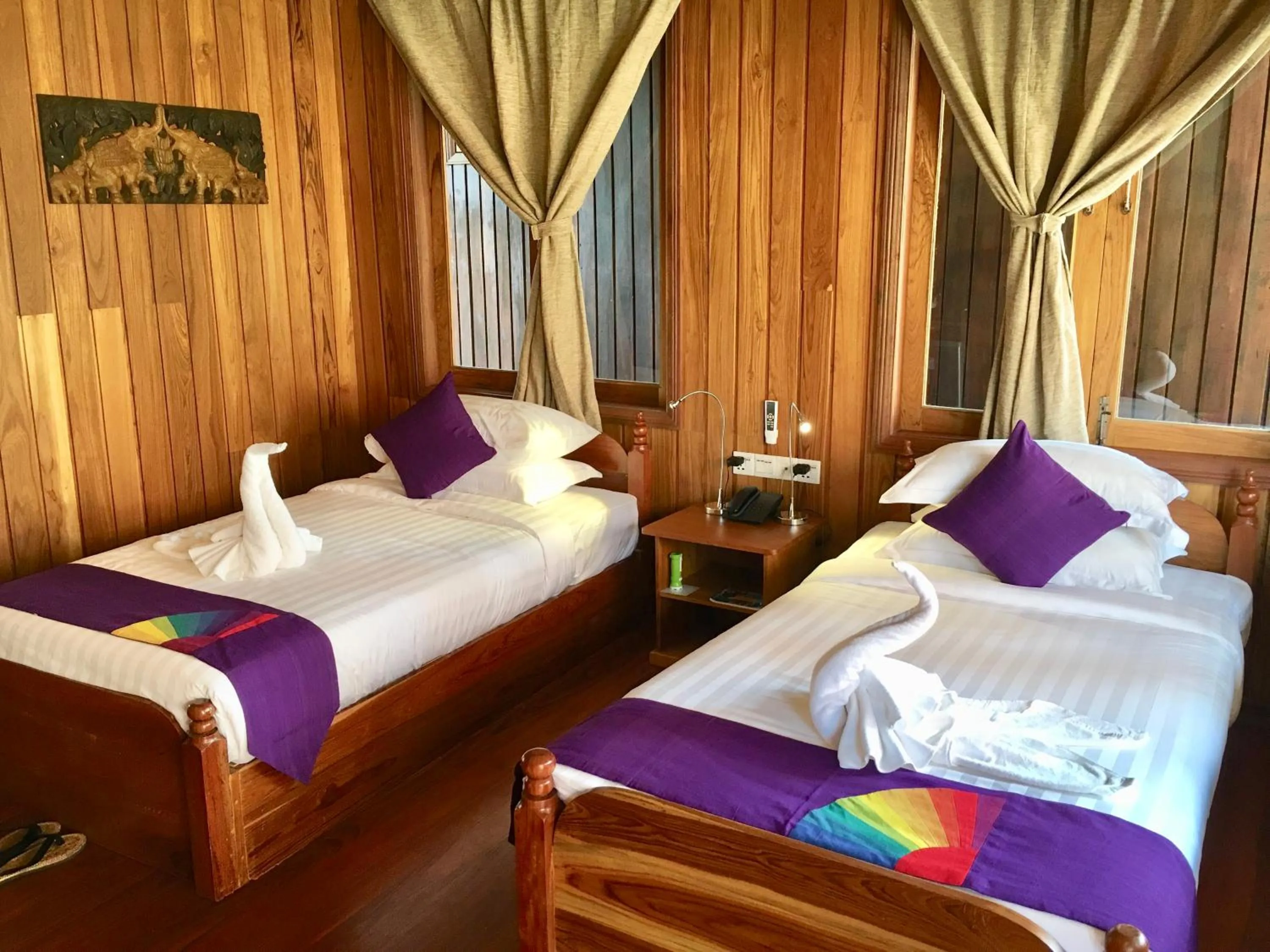 Bedroom, Bed in Inle Cottage Boutique Hotel