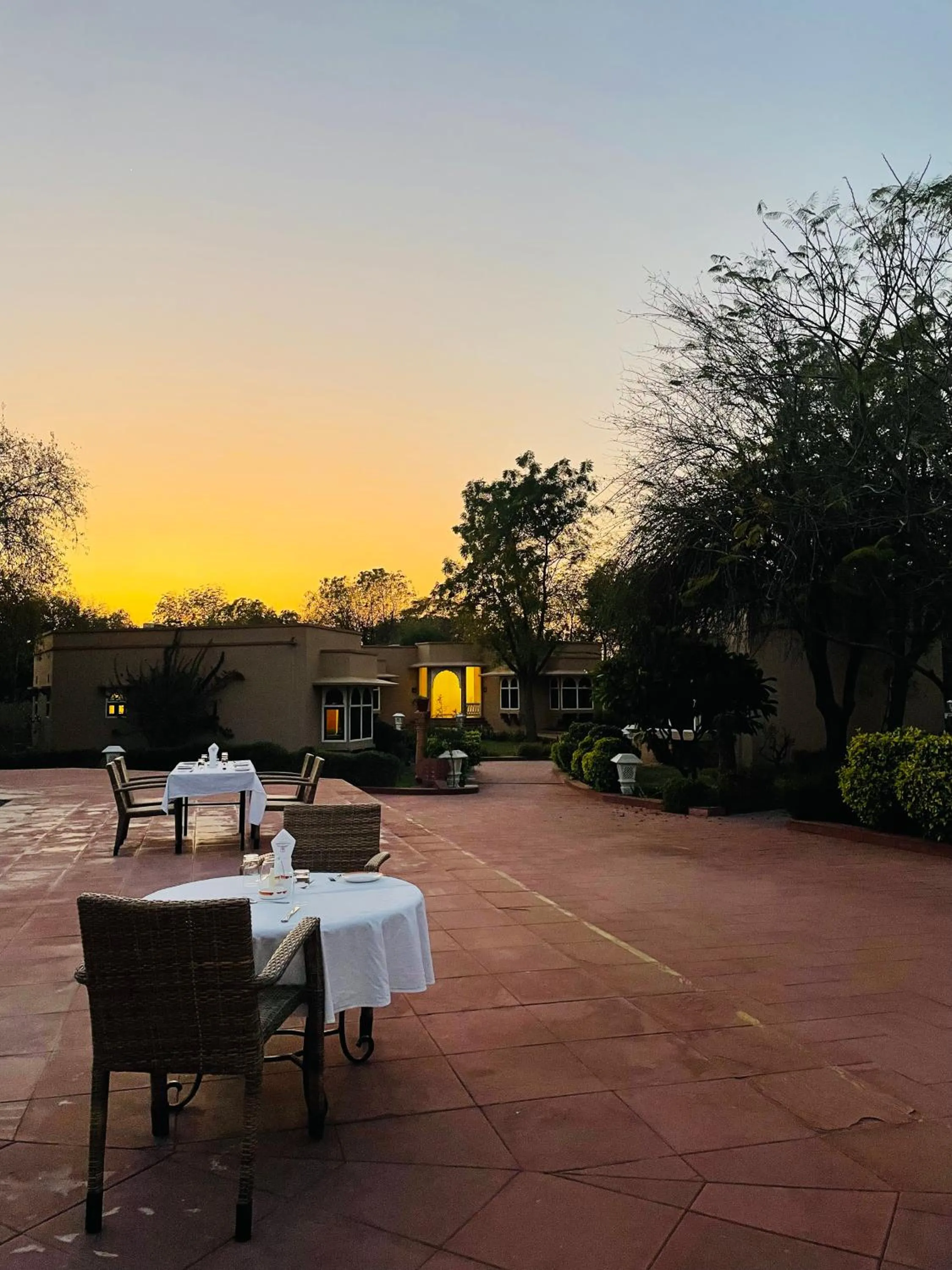 Seating area in Heritage Resort Bikaner