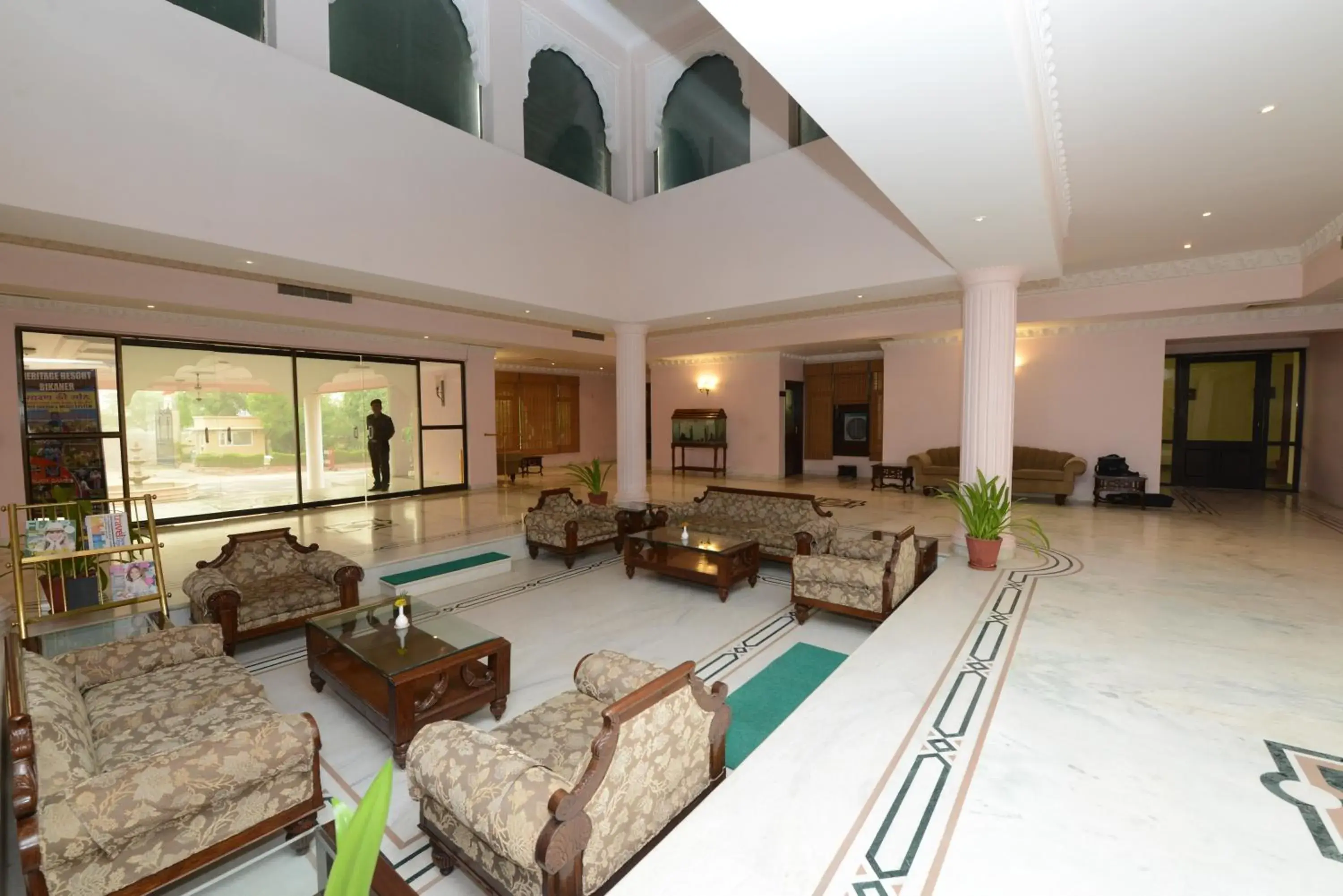 Lobby or reception in Heritage Resort Bikaner Lobby or reception in Heritage Resort Bikaner