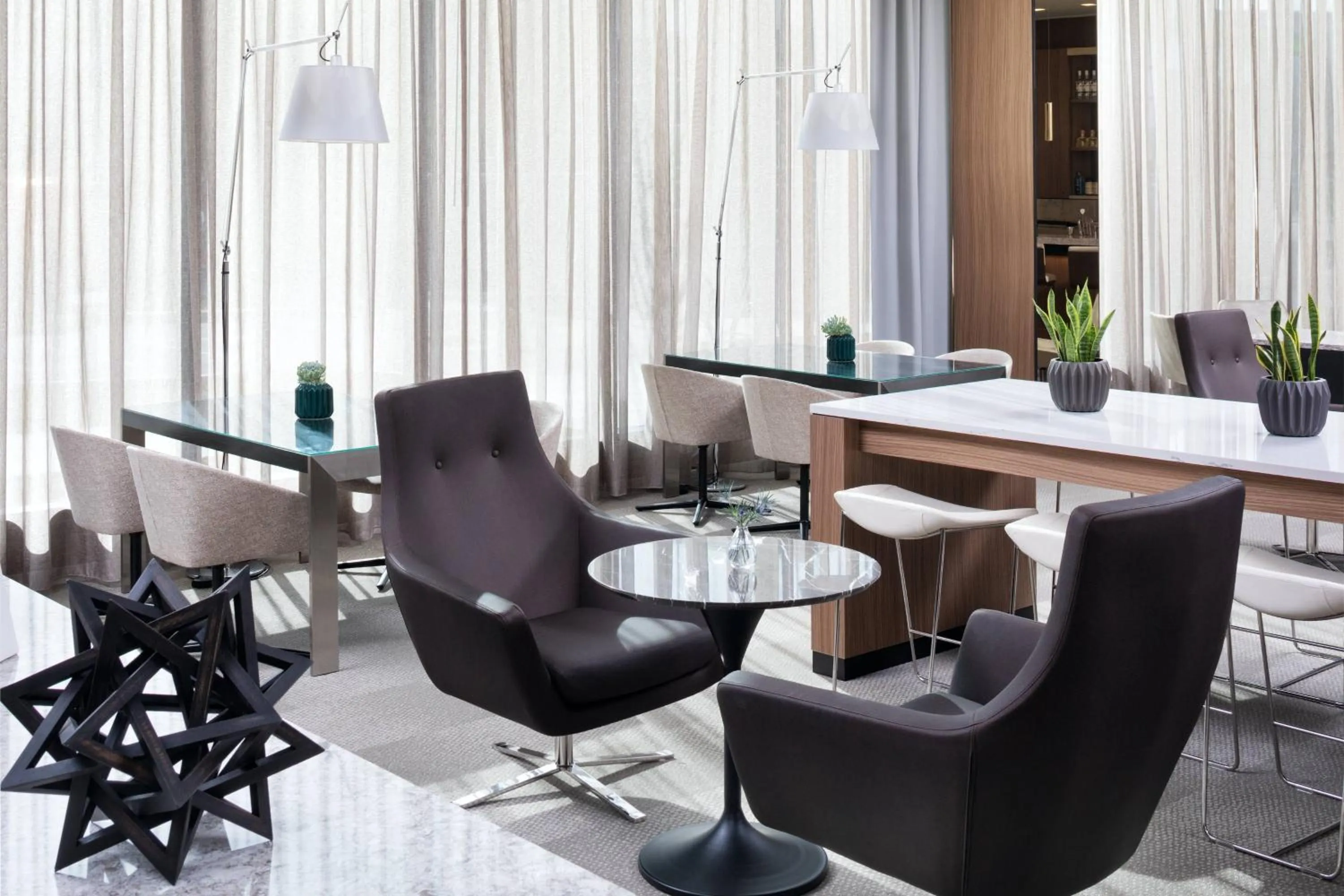 Lobby or reception in AC Hotel by Marriott Bloomington Mall of America