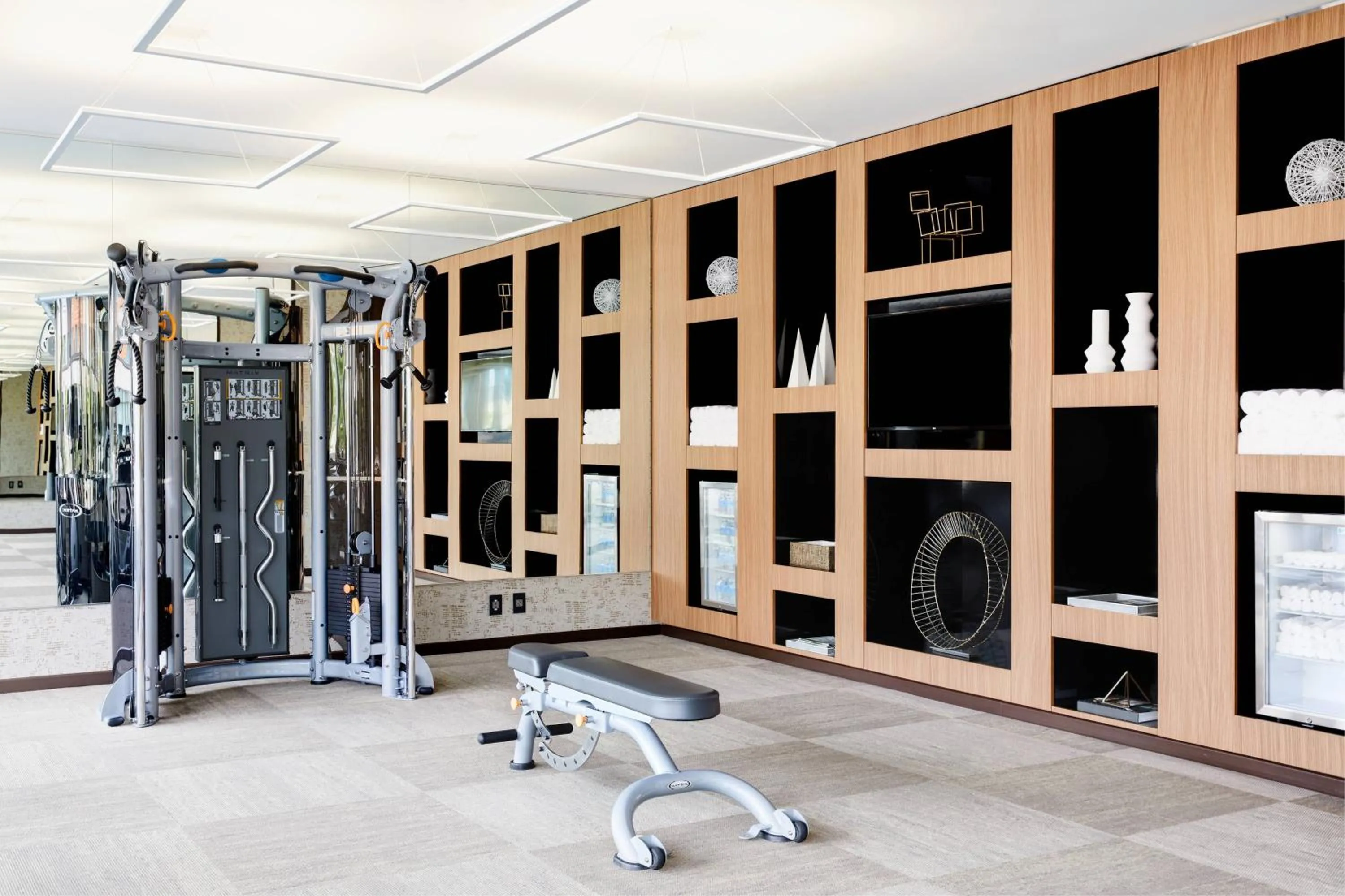 Fitness centre/facilities in AC Hotel by Marriott Bloomington Mall of America