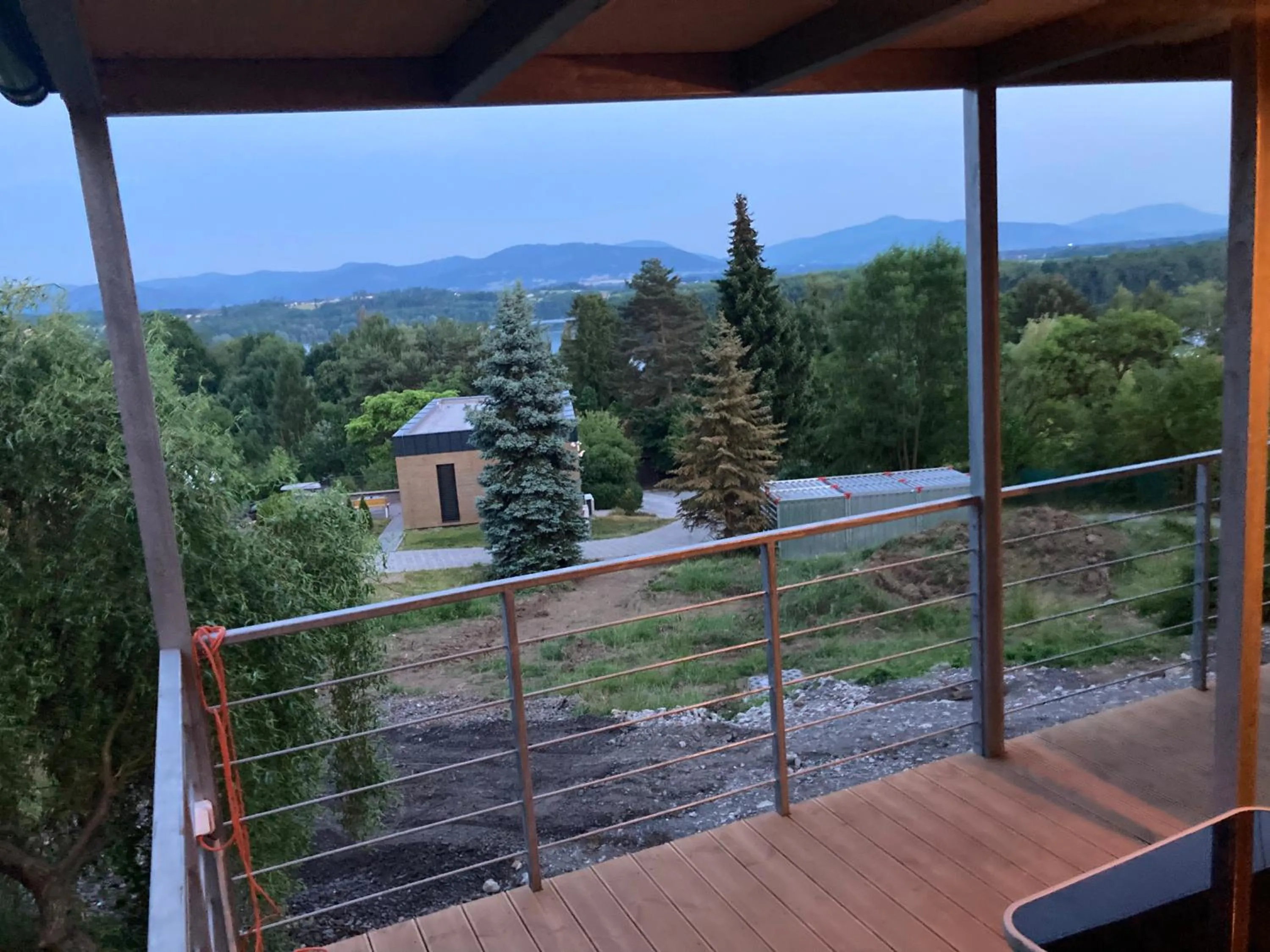 Balcony/Terrace in Retro chaty Soběšky