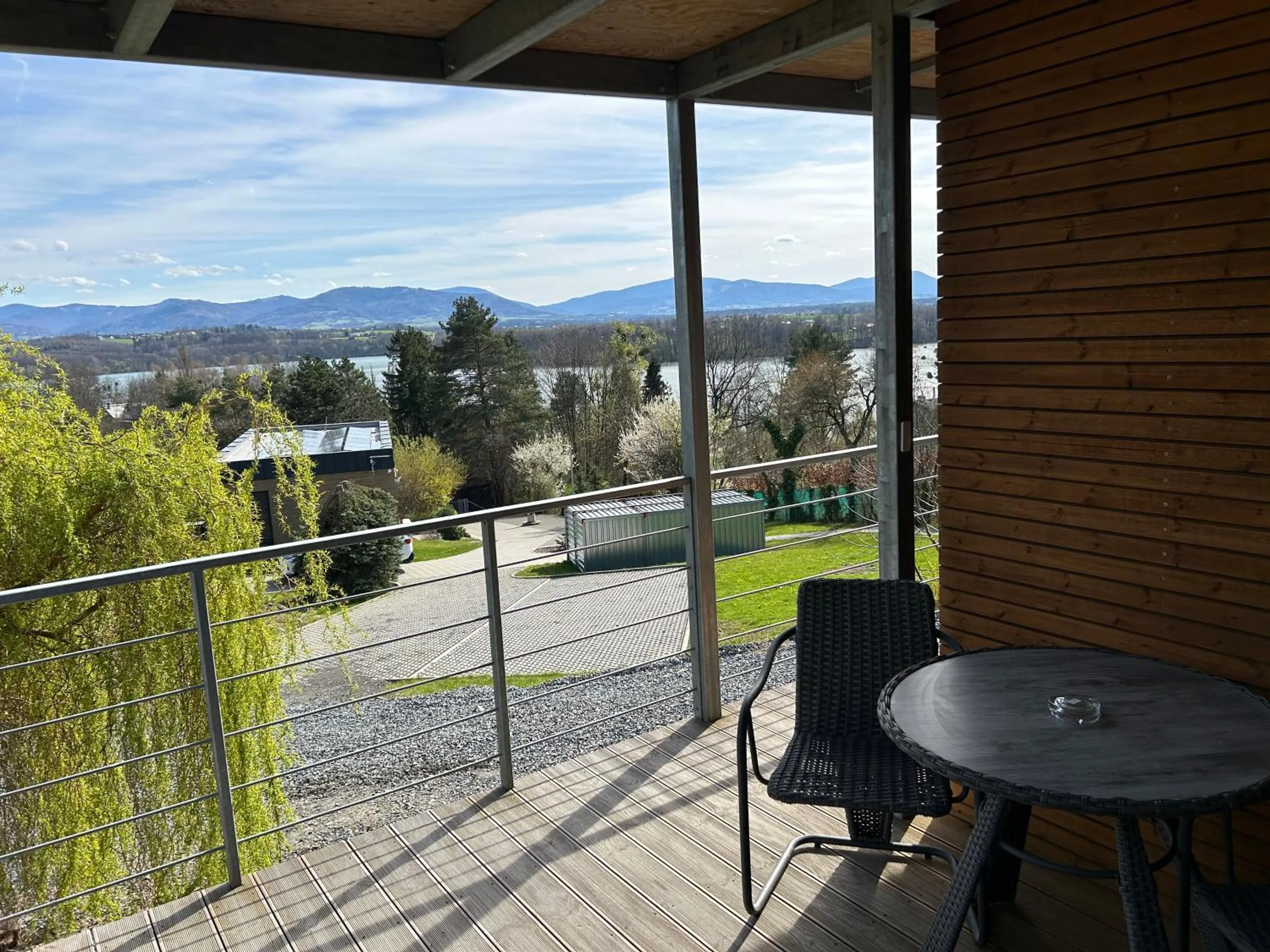 Balcony/Terrace in Retro chaty Soběšky