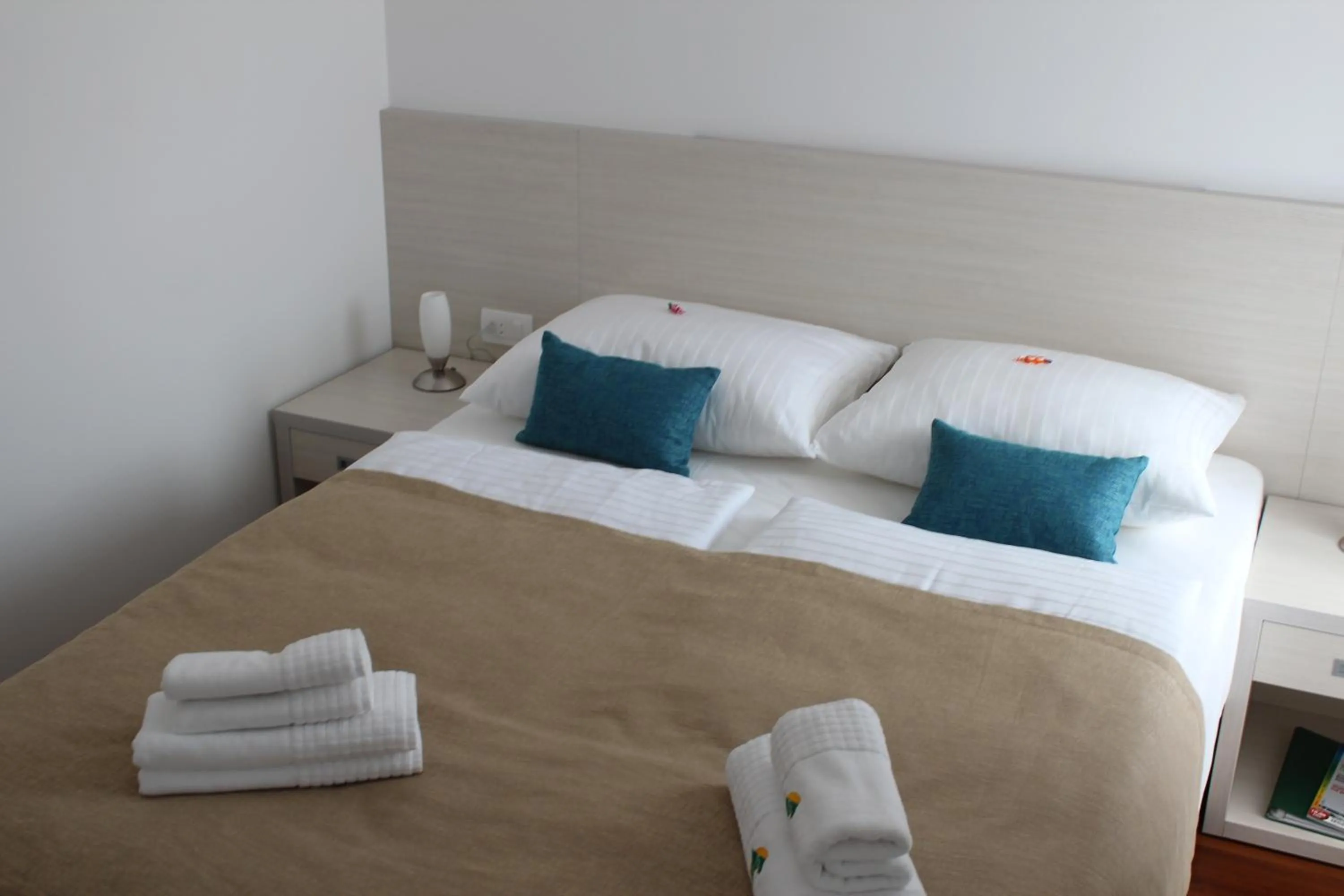 Bed in Hotel Borovnik