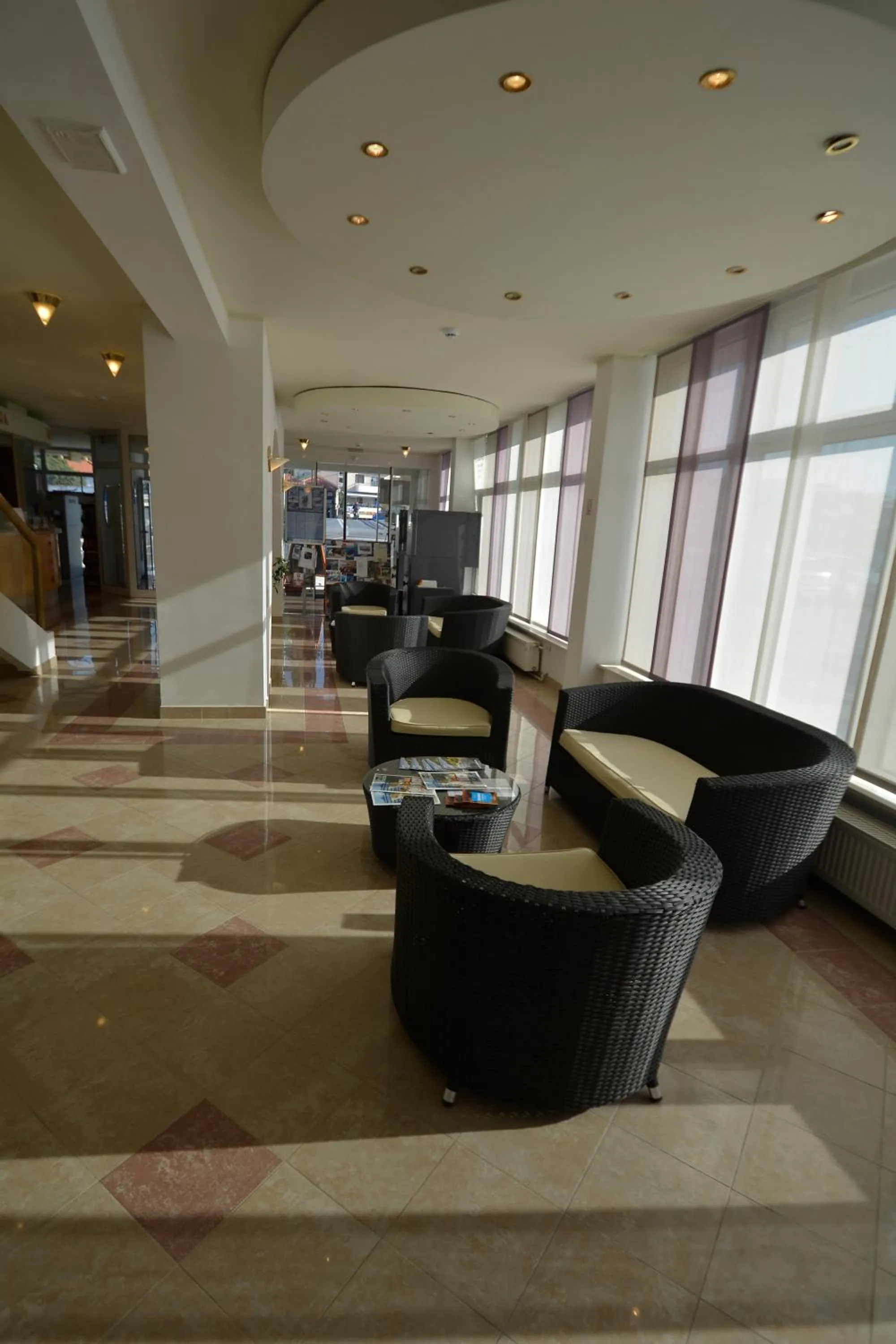 Lobby or reception in Hotel Borovnik