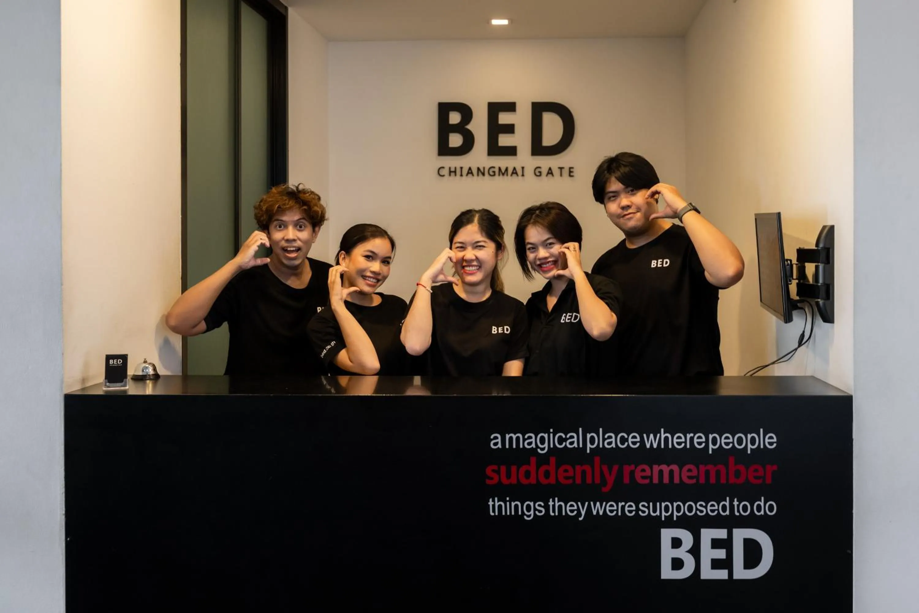 Staff, Bed in BED Chiangmai Gate- Adults Only