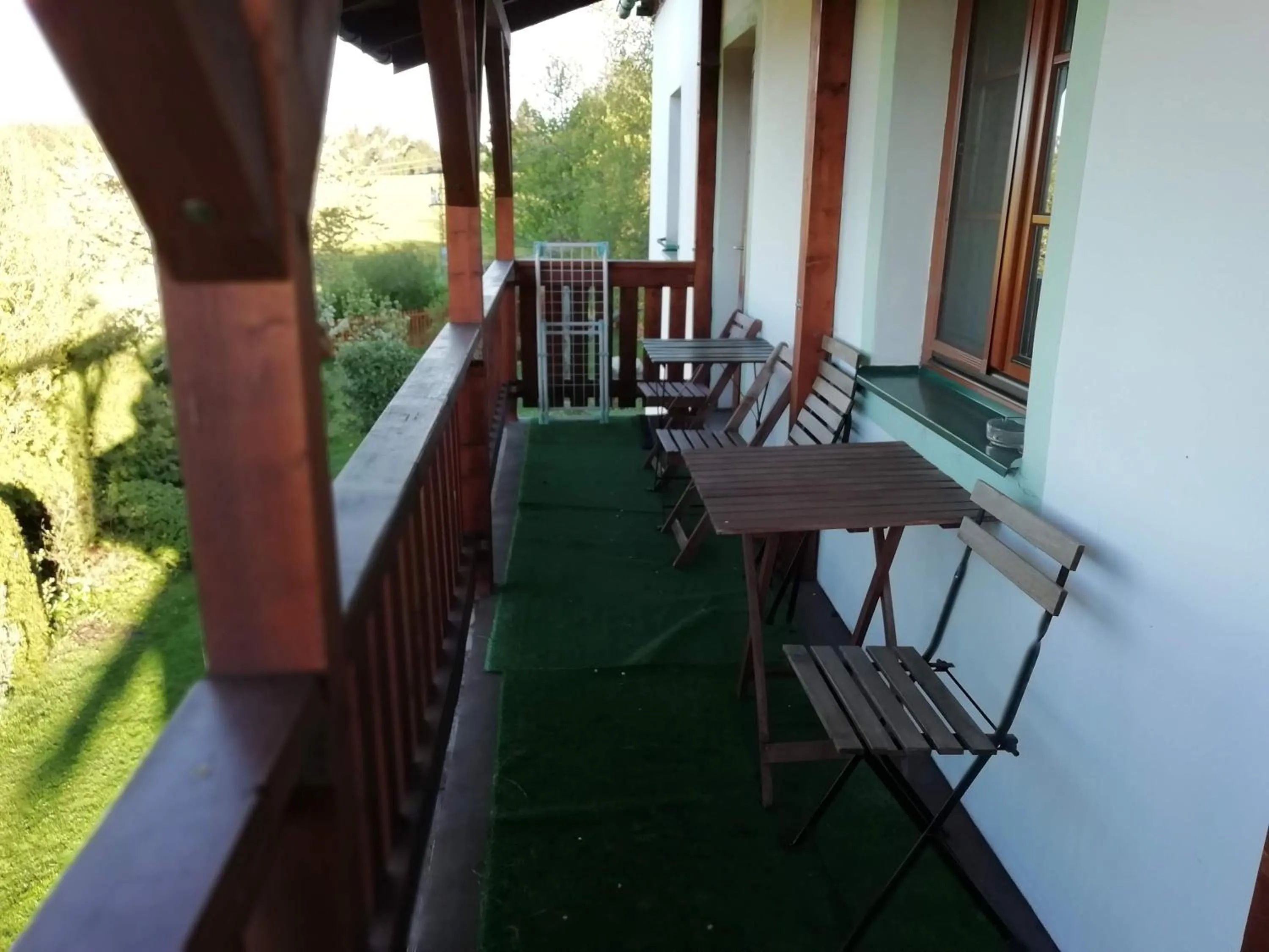 Balcony/Terrace in Apartmán Hořice na Šumavě
