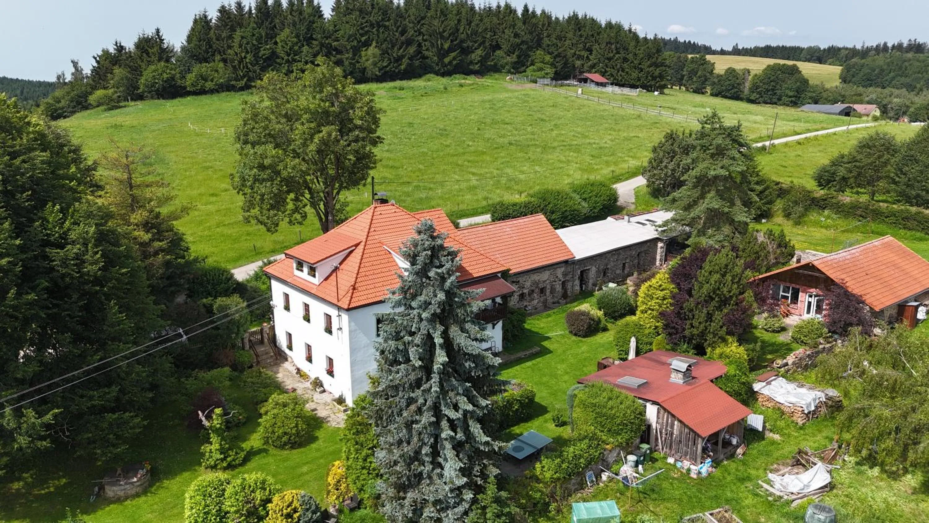 Property building in Apartmán Hořice na Šumavě