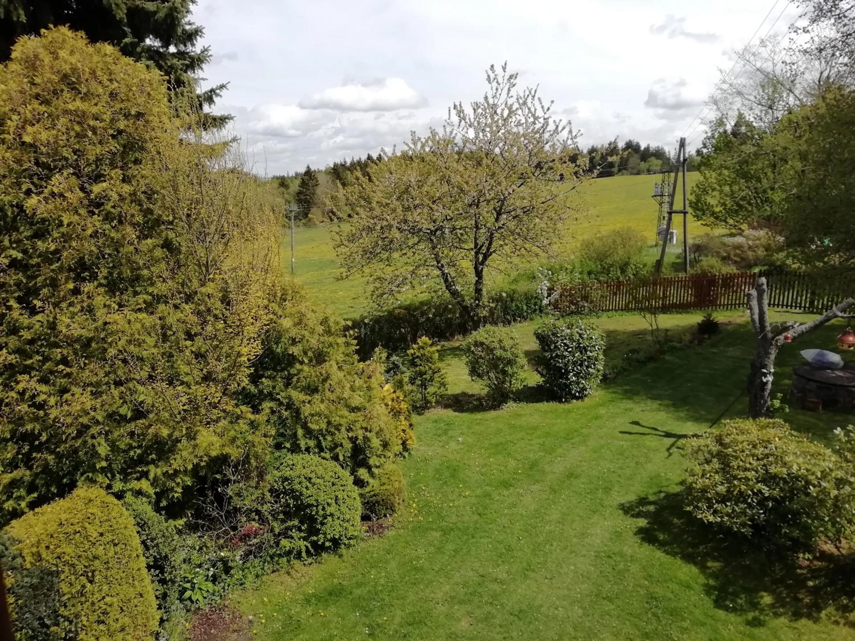Garden in Apartmán Hořice na Šumavě