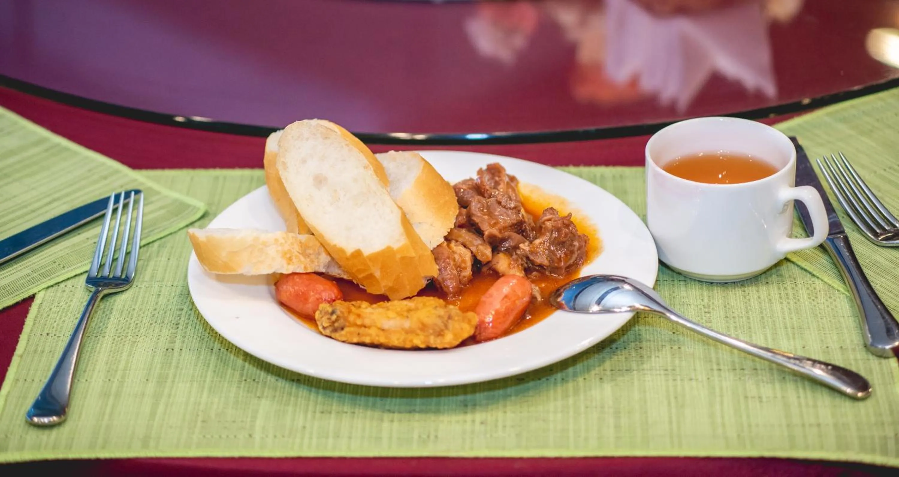 Breakfast in Bien Bac Hotel