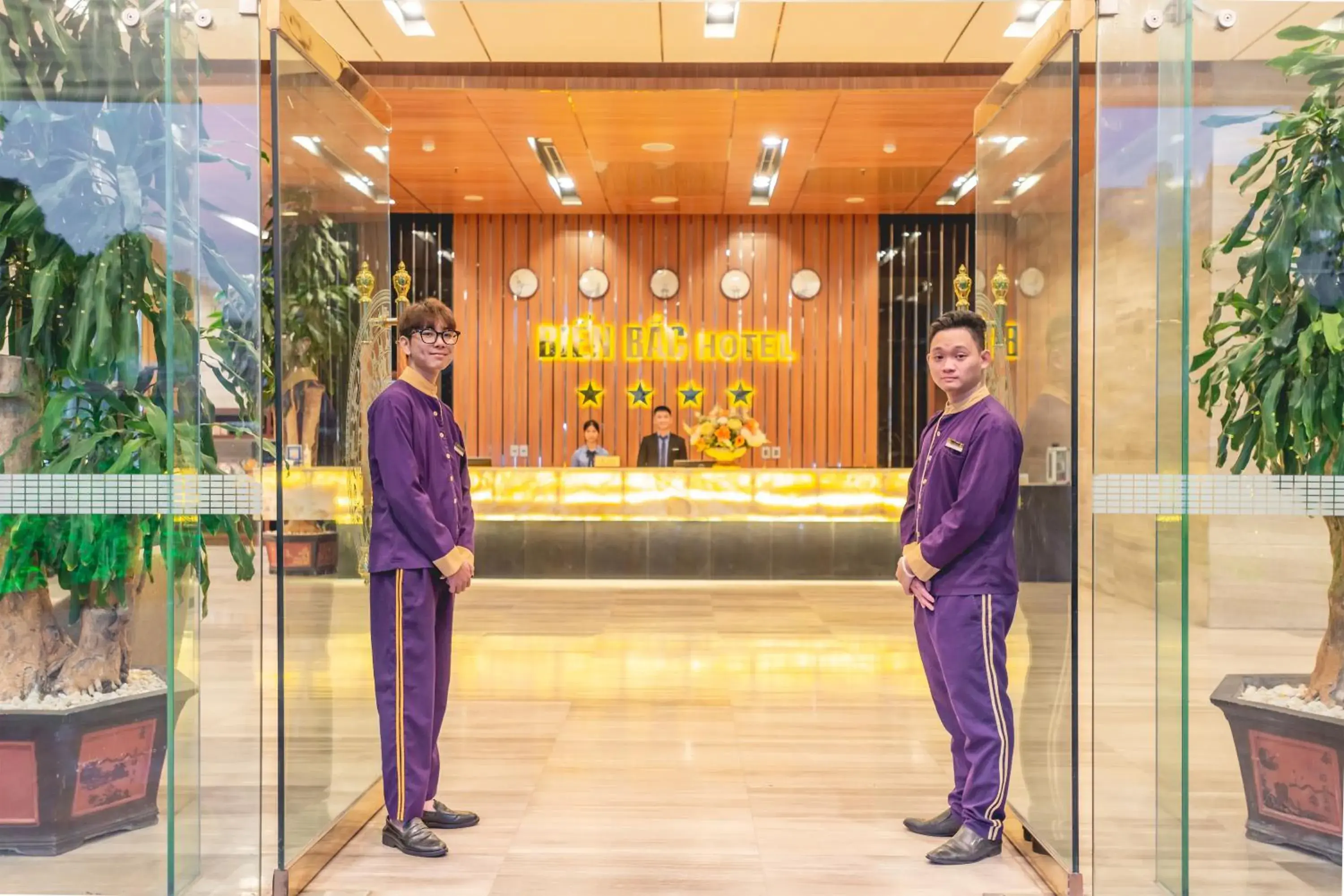 Lobby or reception in Bien Bac Hotel Lobby or reception in Bien Bac Hotel