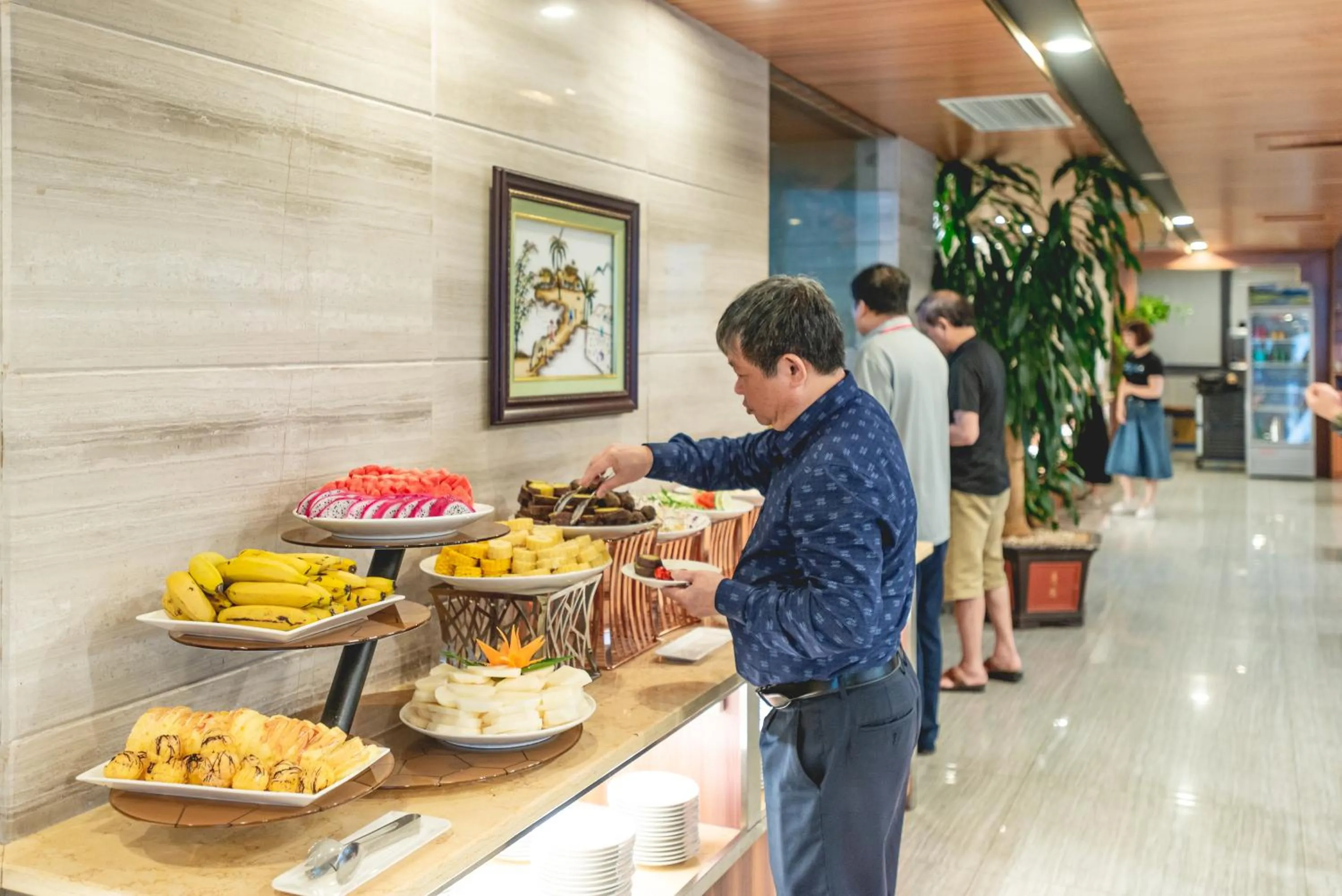 Breakfast in Bien Bac Hotel