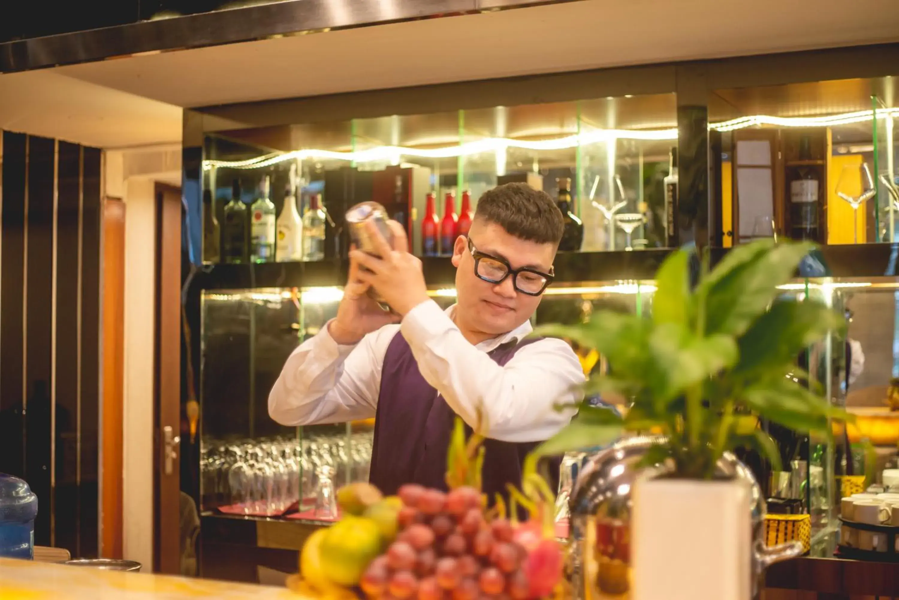 Lounge or bar in Bien Bac Hotel Lounge or bar in Bien Bac Hotel