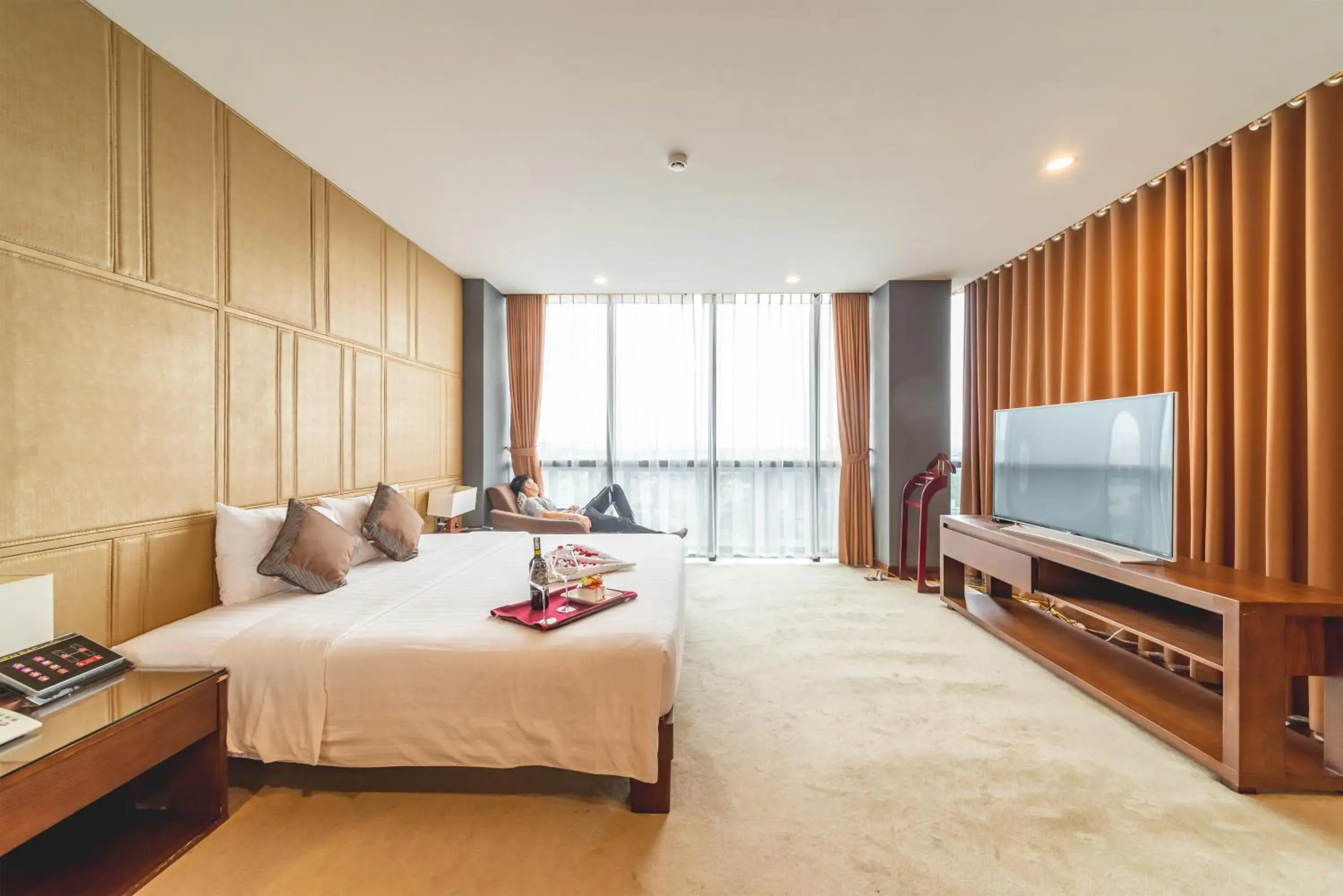 Bedroom, Bed in Bien Bac Hotel Bedroom, Bed in Bien Bac Hotel