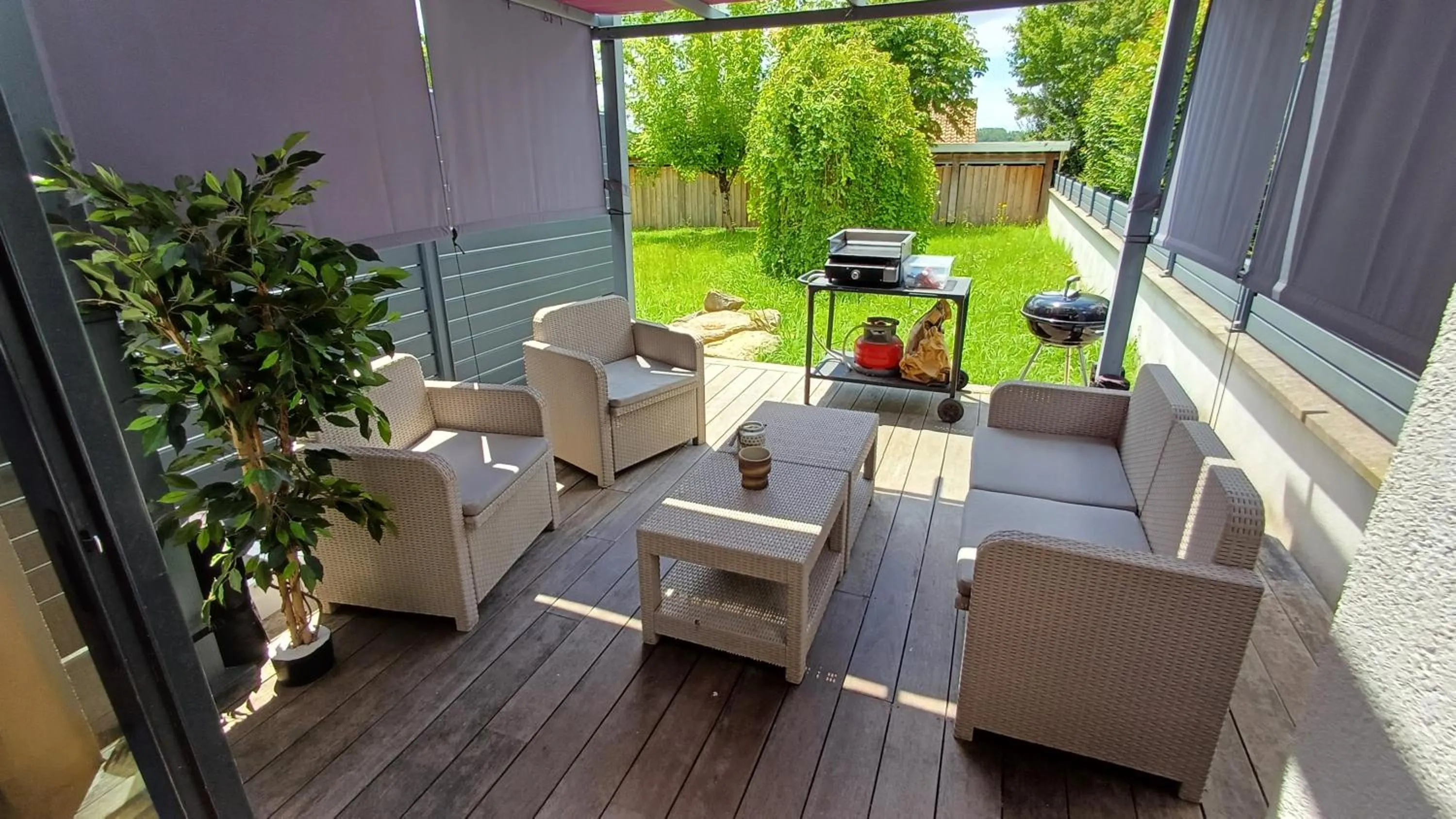 Patio in Maison du Moulin