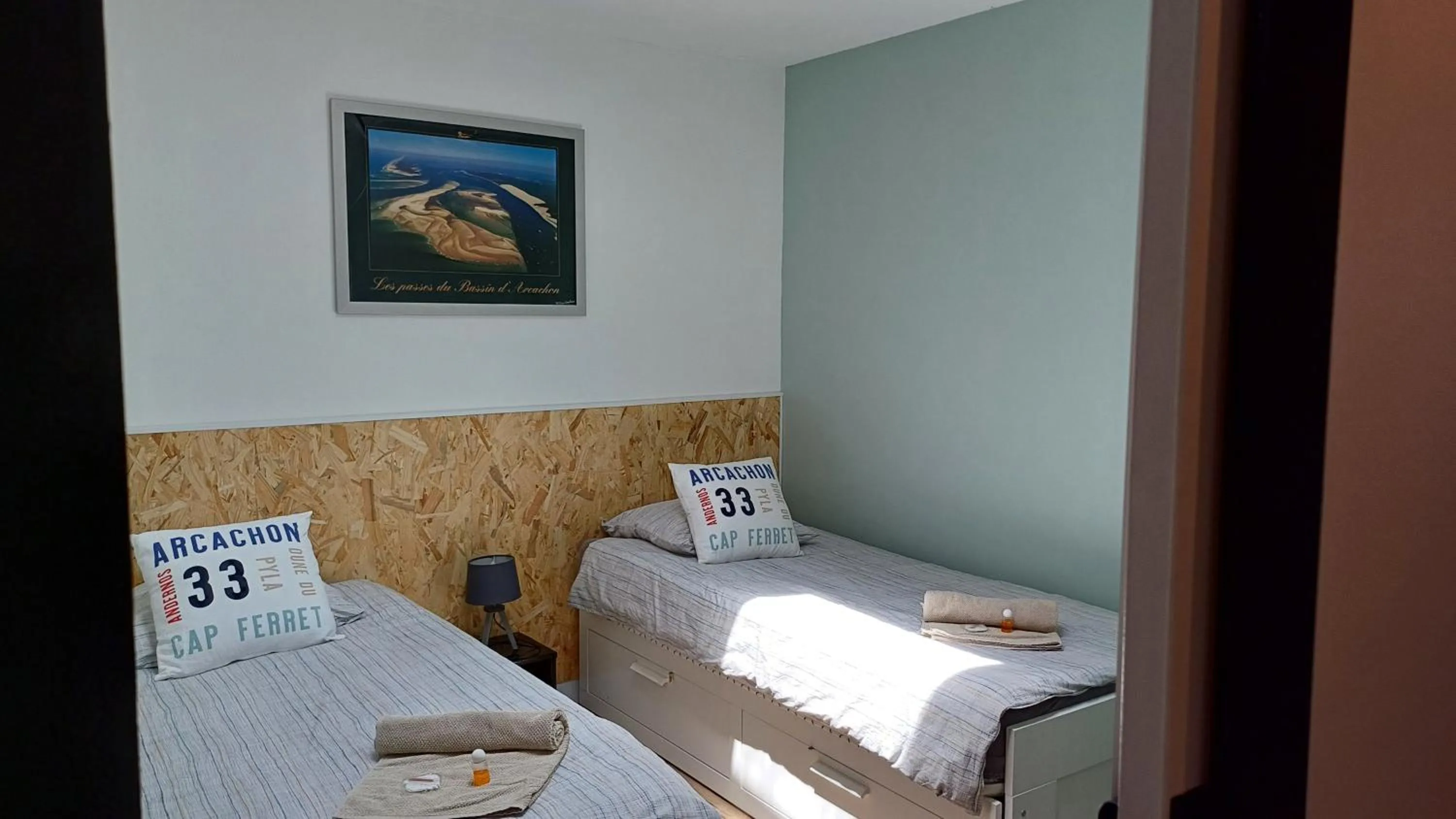 Bed in Maison du Moulin