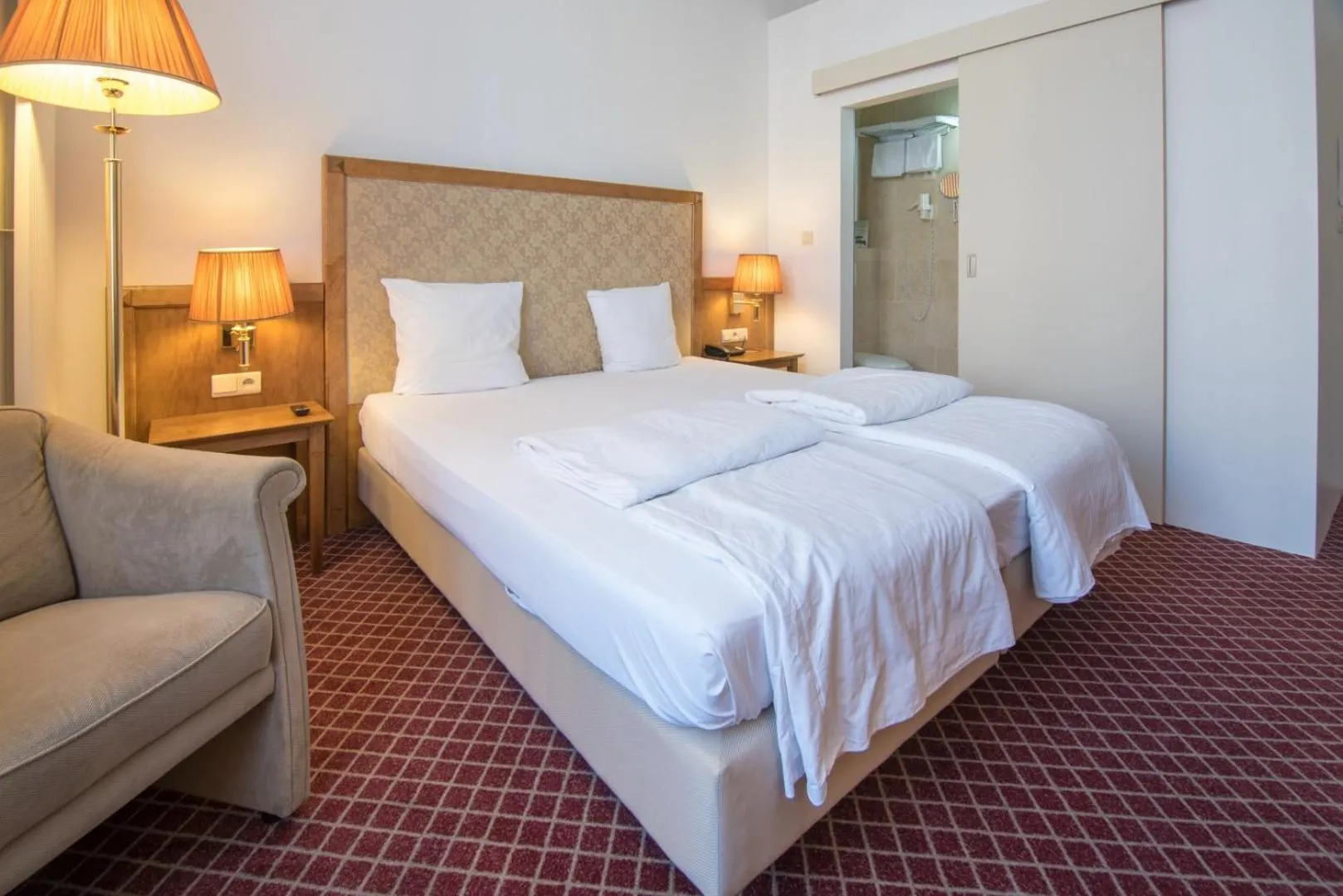 Bed in Hotel The Lord