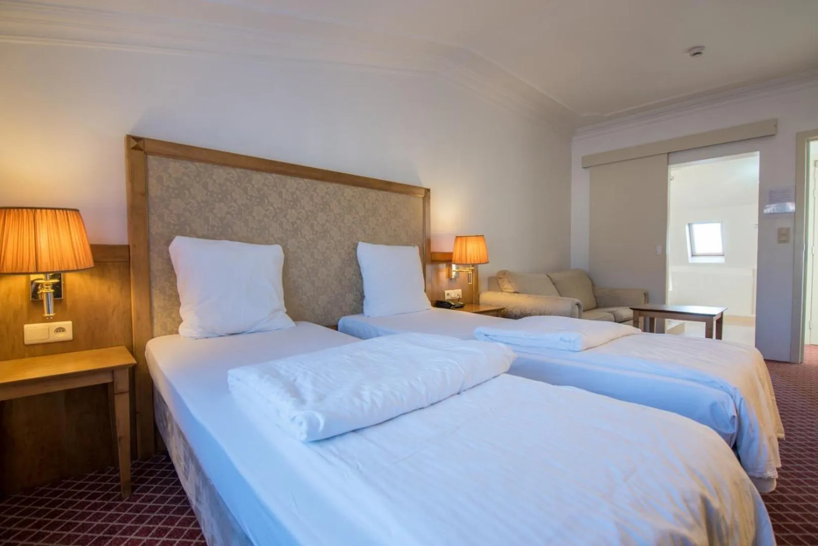 Bed in Hotel The Lord